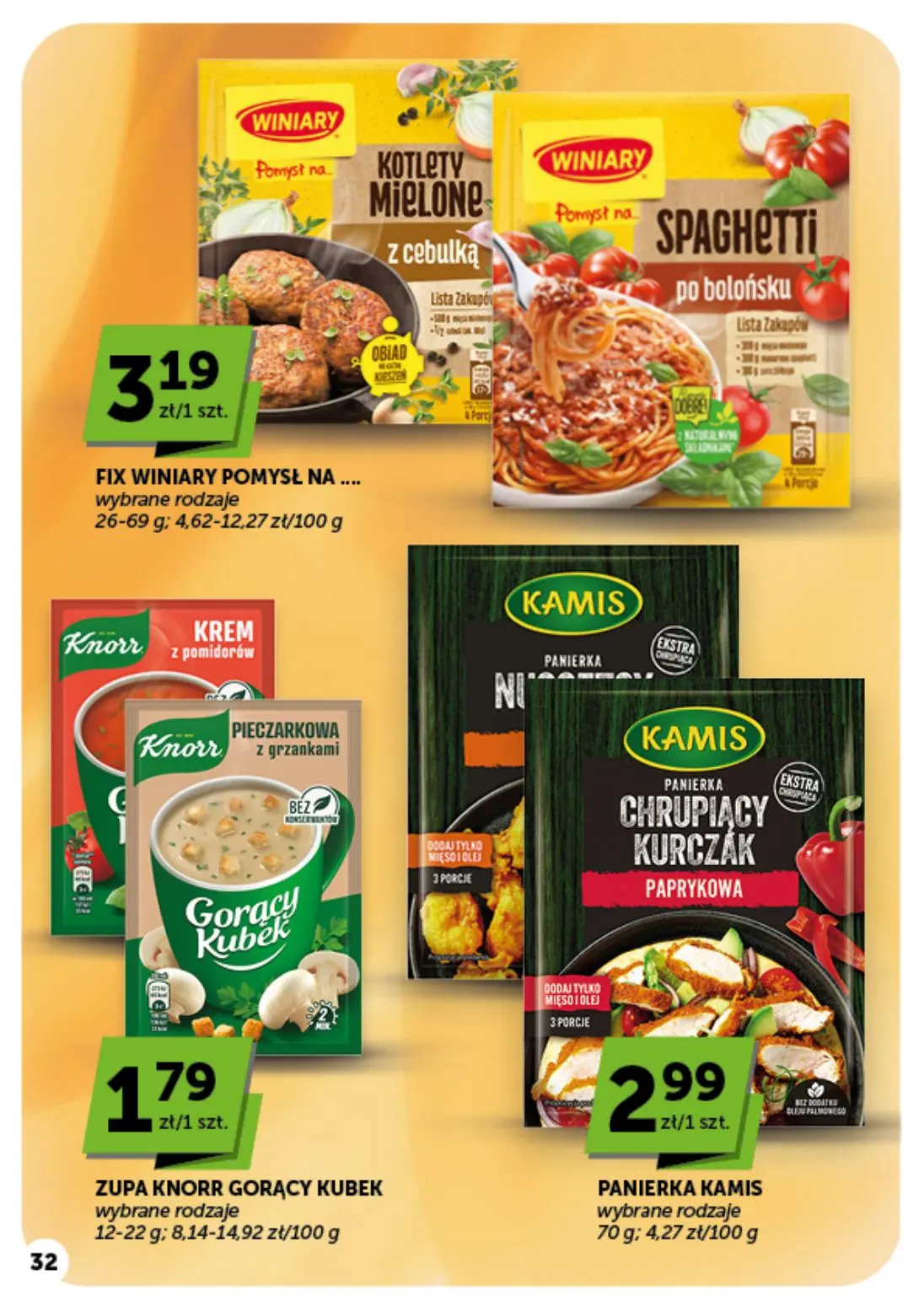 gazetka promocyjna groszek Supermarket - Strona 32