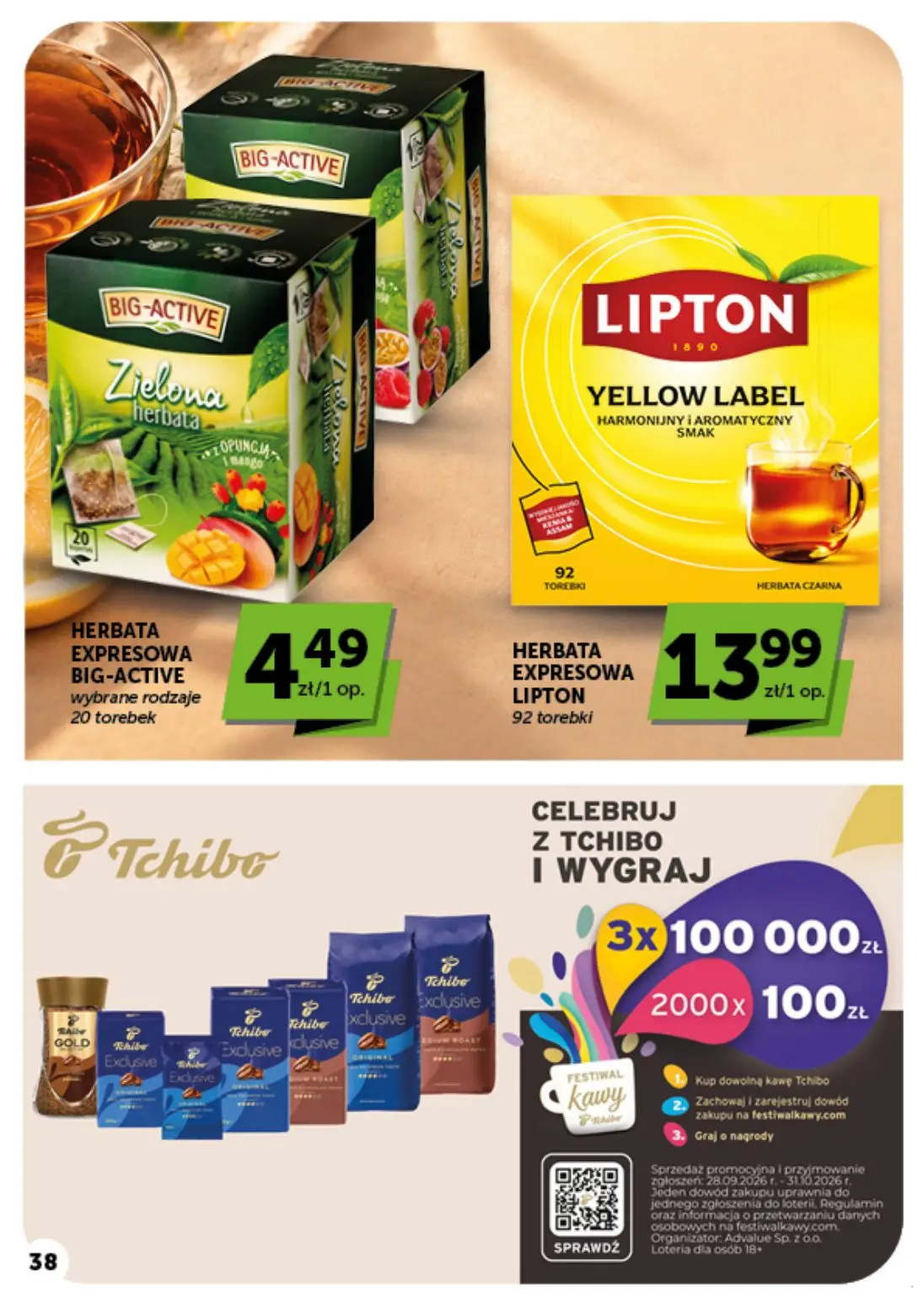 gazetka promocyjna groszek Supermarket - Strona 38