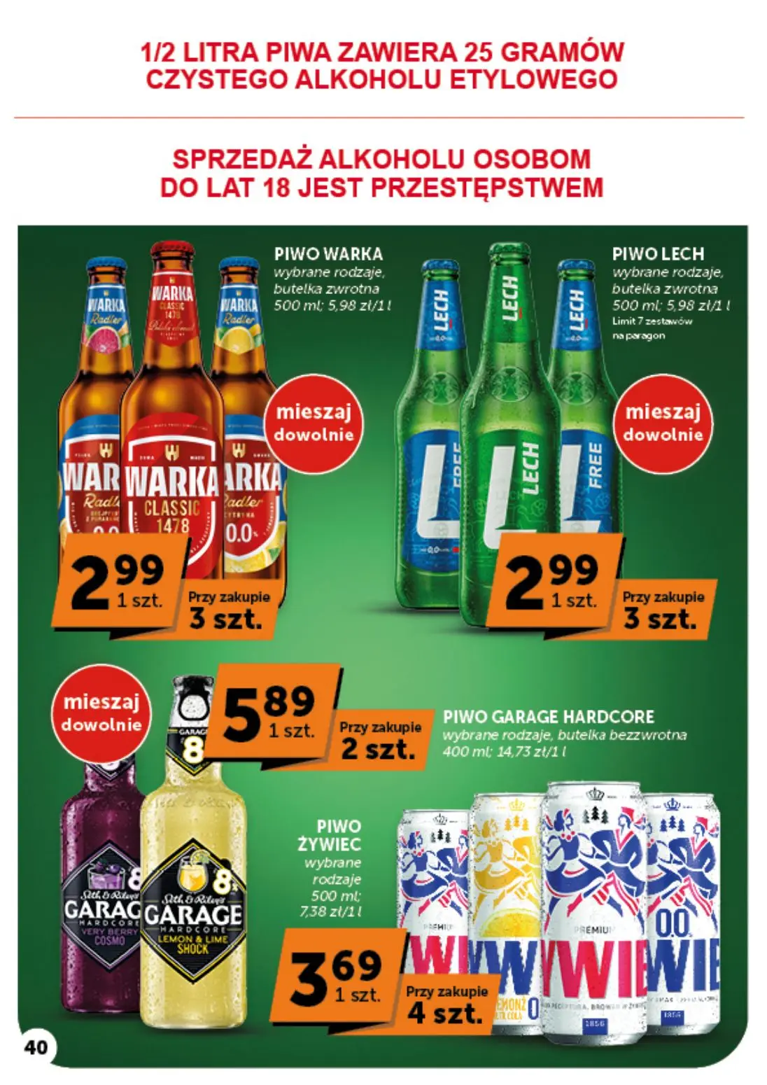 gazetka promocyjna groszek Supermarket - Strona 40