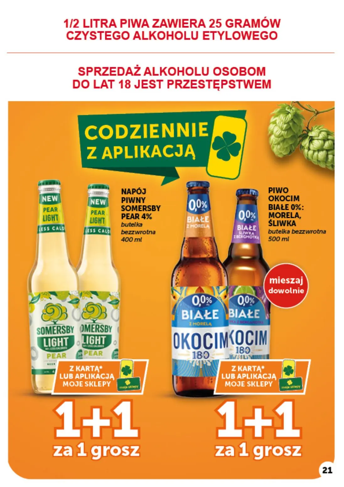 gazetka promocyjna groszek Minimarket - Strona 21