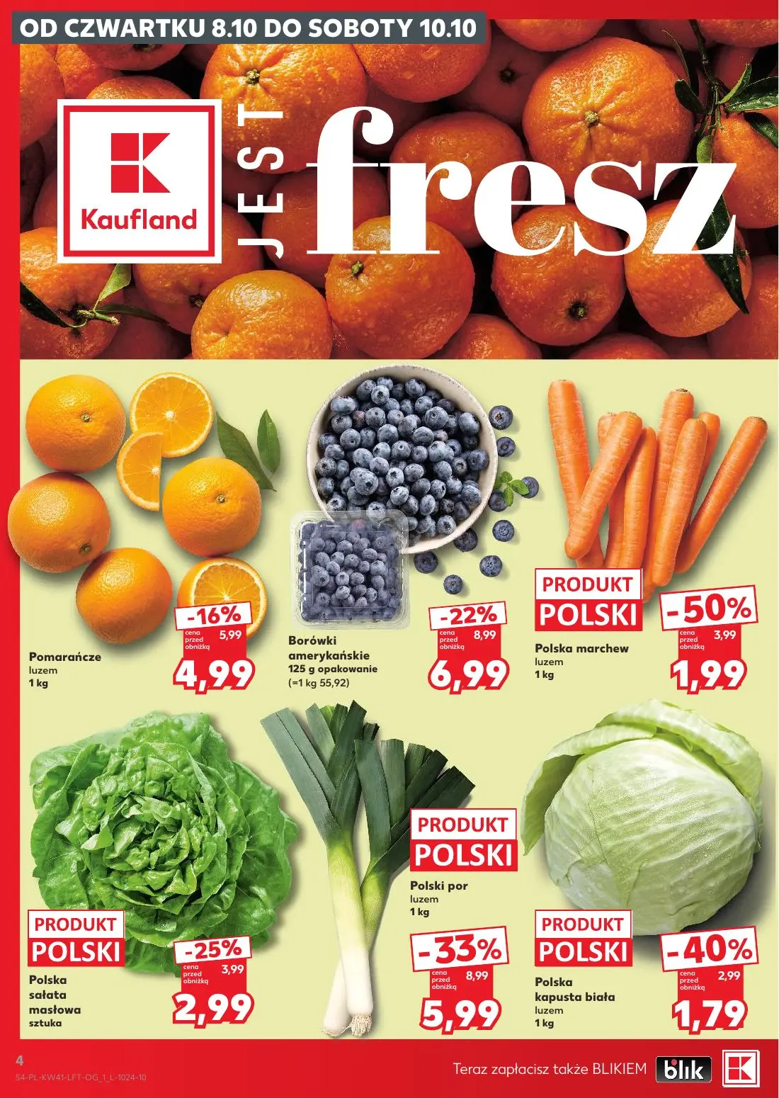 gazetka promocyjna Kaufland Jest fresz - Strona 4