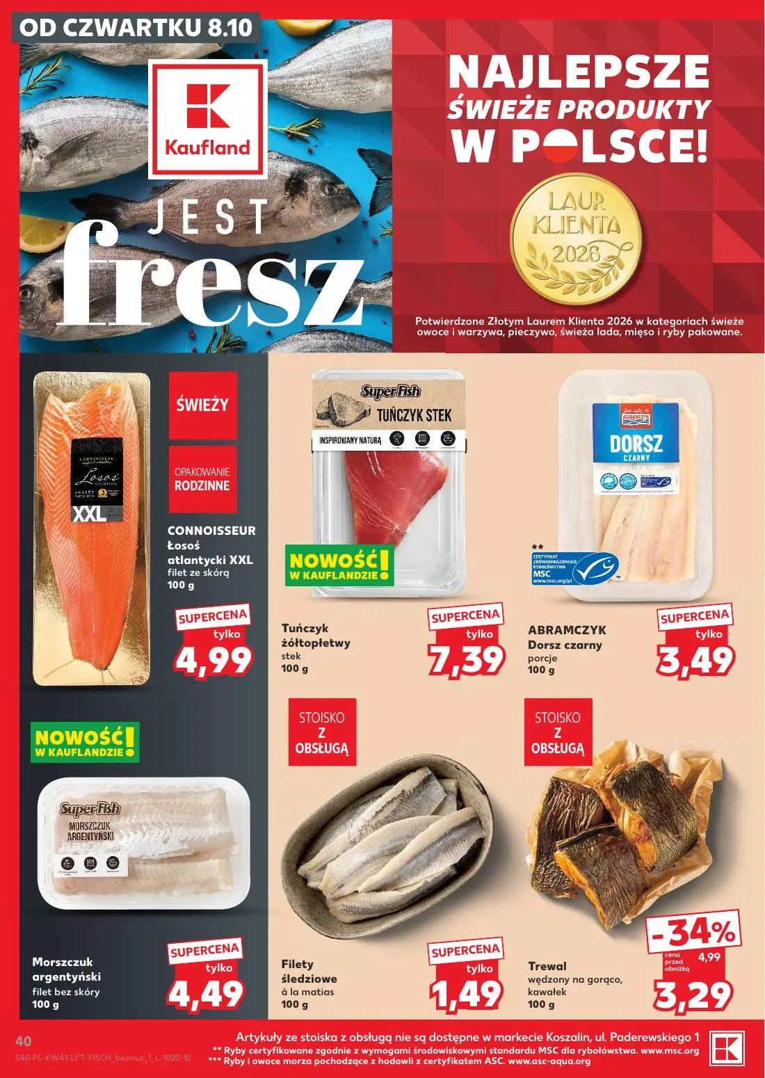 gazetka promocyjna Kaufland Jest fresz - Strona 40