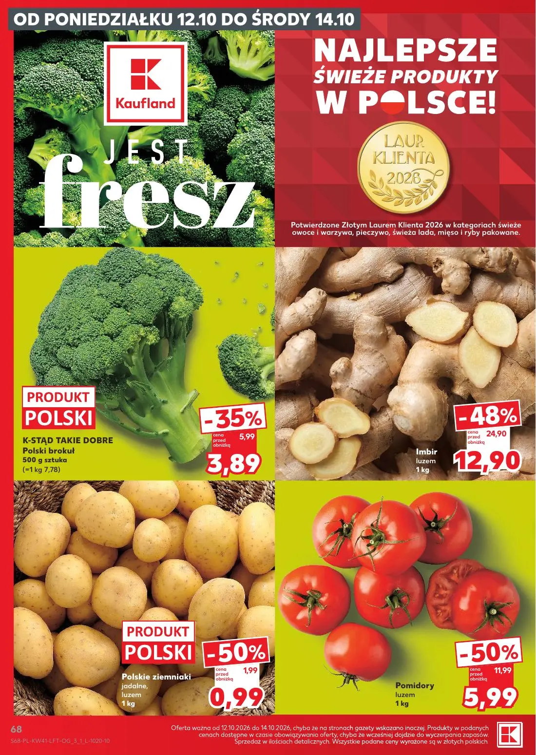 gazetka promocyjna Kaufland Jest fresz - Strona 68