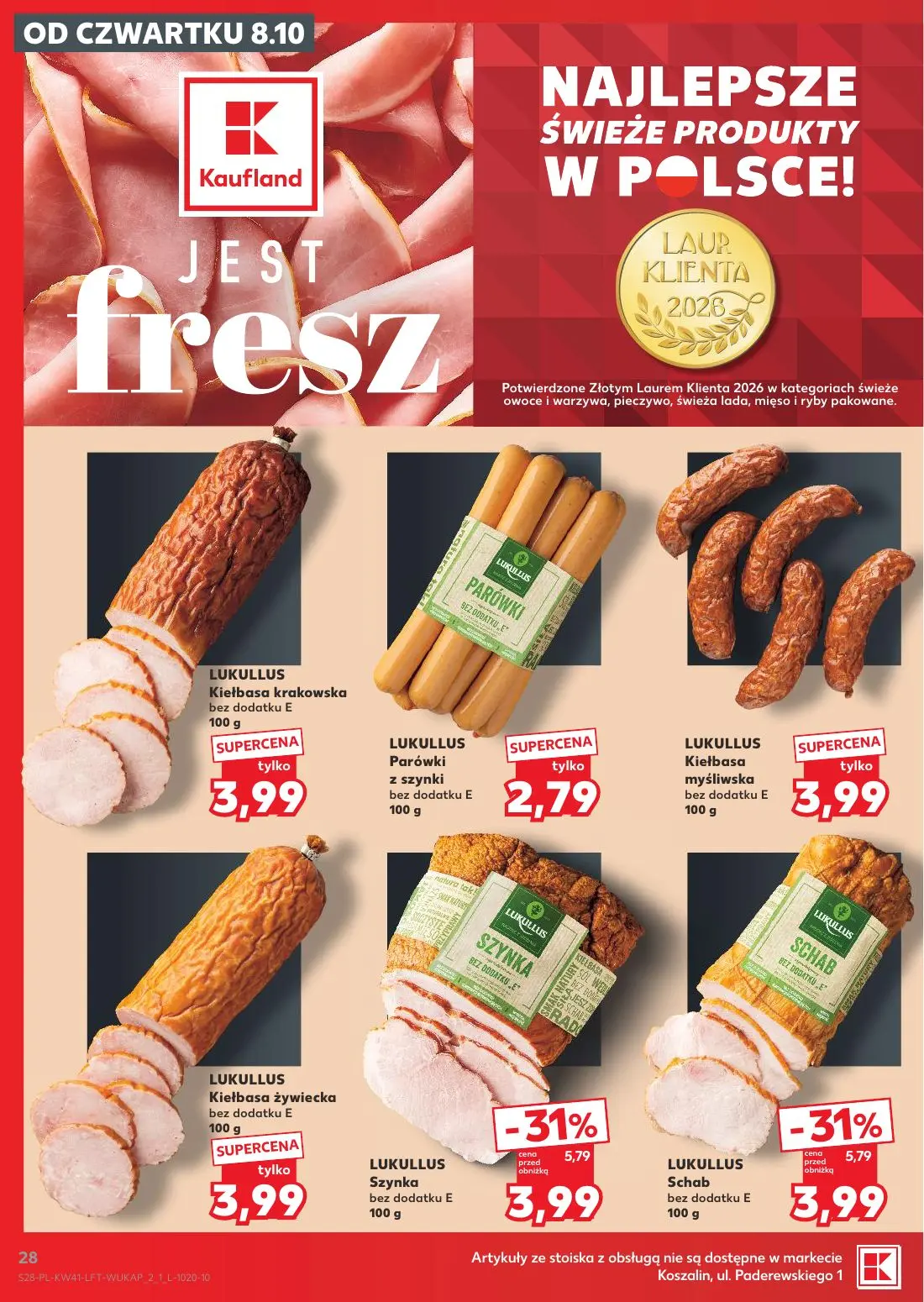 gazetka promocyjna Kaufland Jest fresz - Strona 28