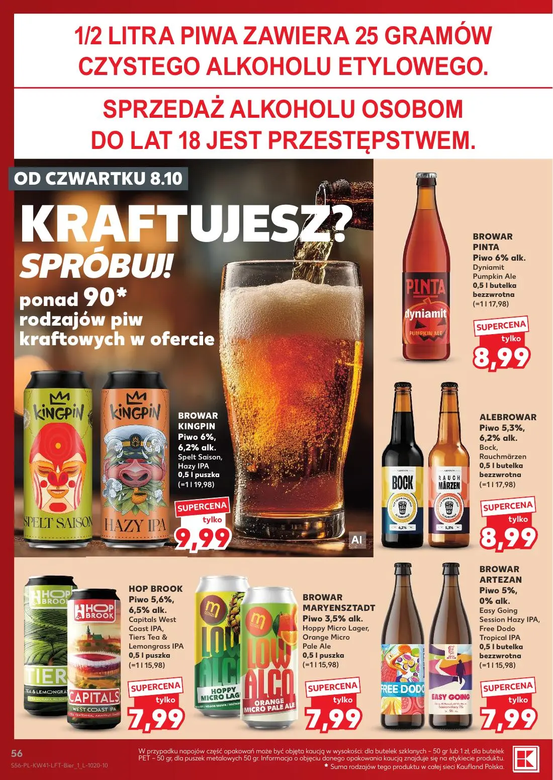 gazetka promocyjna Kaufland Jest fresz - Strona 56