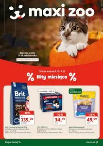 Gazetka promocyjna Maxi Zoo, ważna od 2026-10-08 do 2026-10-14.