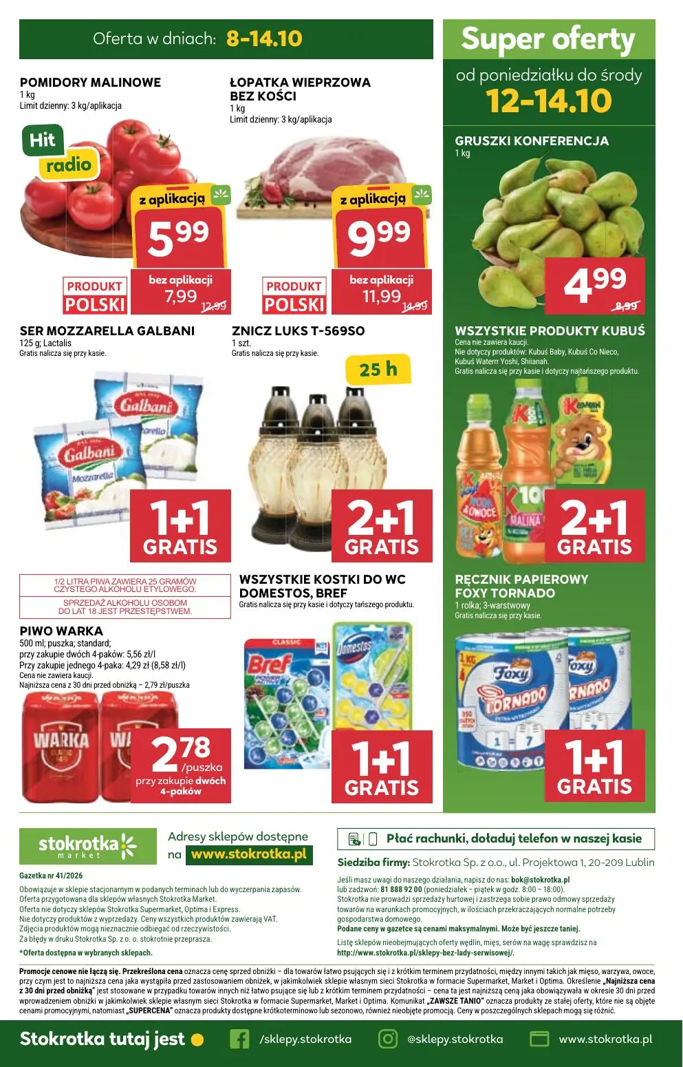 gazetka promocyjna Stokrotka Market Od czwartku - Strona 33