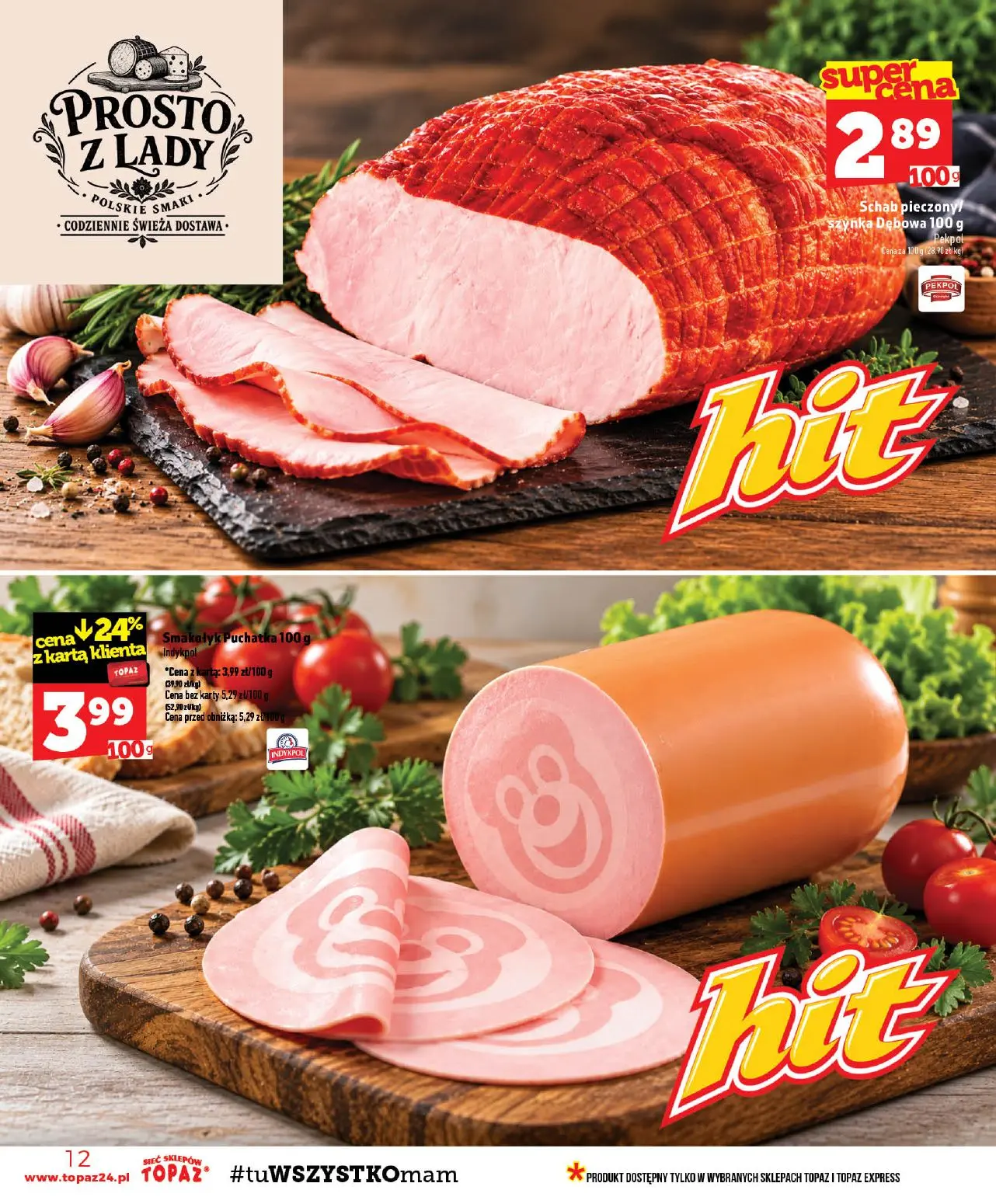 gazetka promocyjna Topaz  - Strona 12