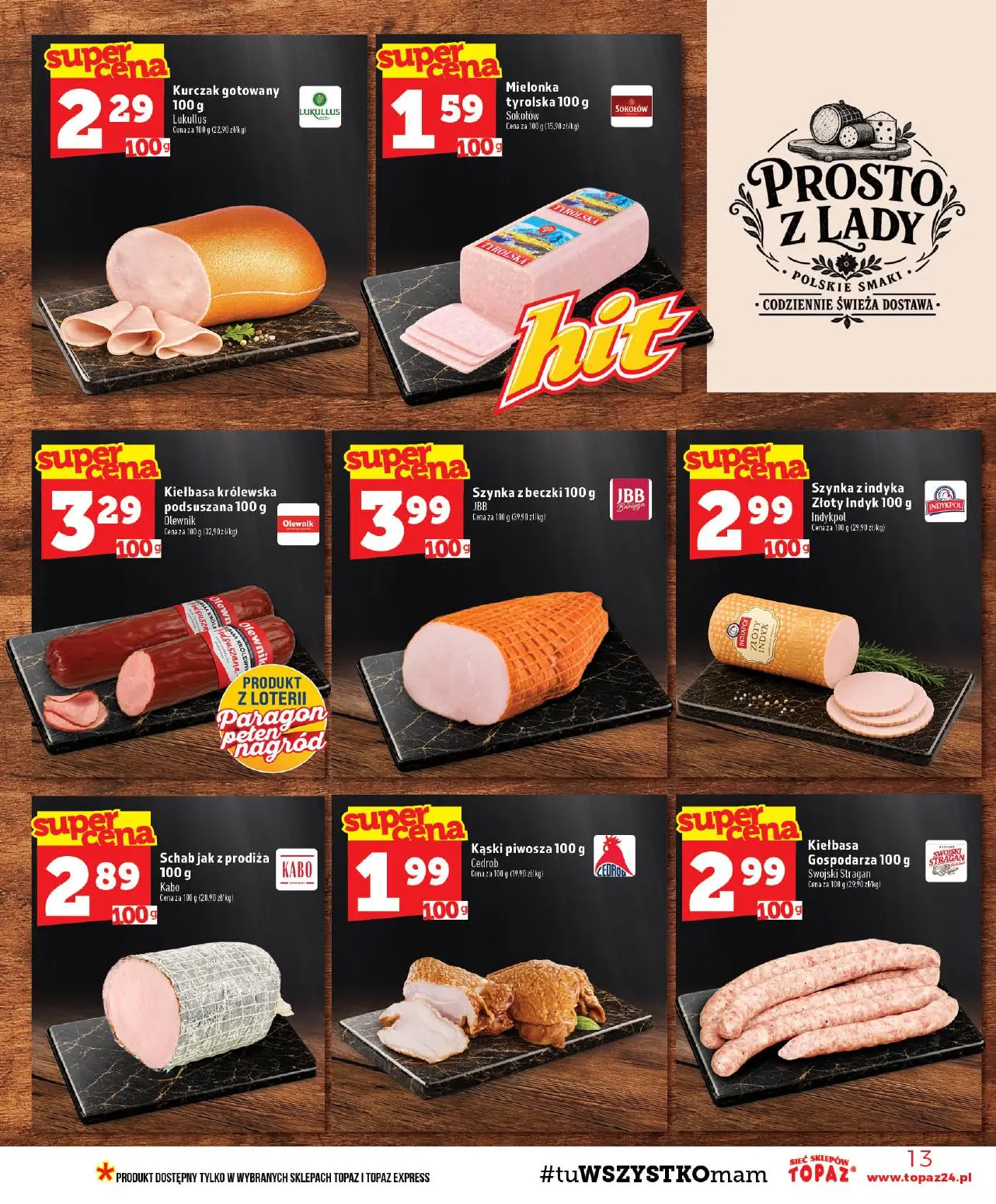 gazetka promocyjna Topaz  - Strona 13