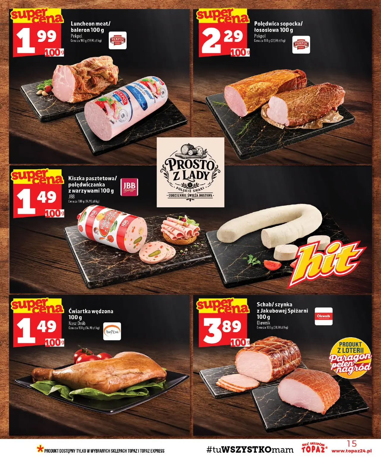 gazetka promocyjna Topaz  - Strona 15