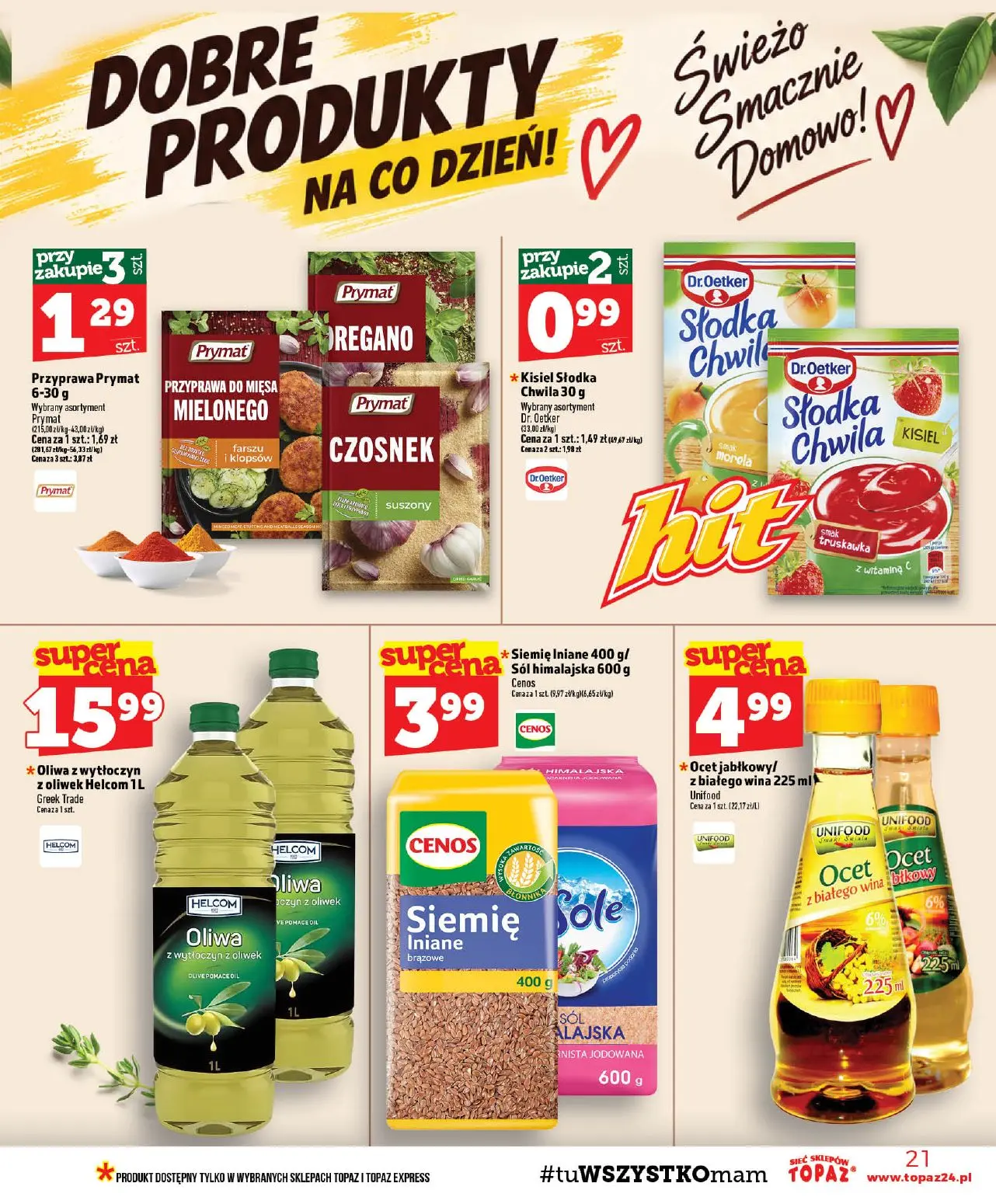 gazetka promocyjna Topaz  - Strona 21