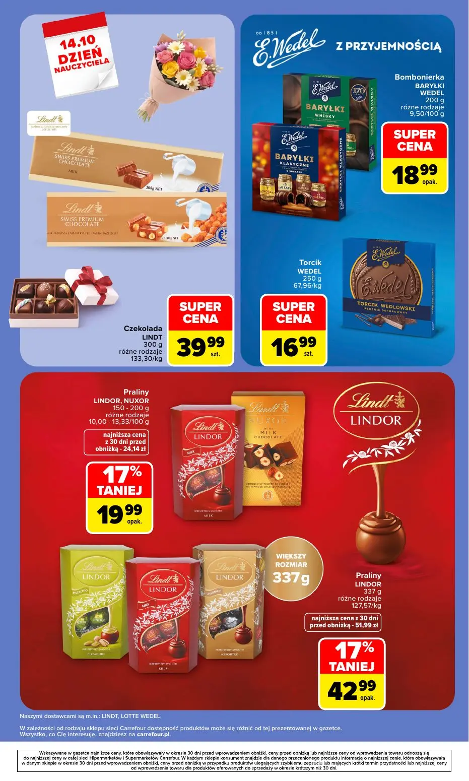gazetka promocyjna Carrefour Market W sumie idealne na dzień nauczyciela - Strona 9
