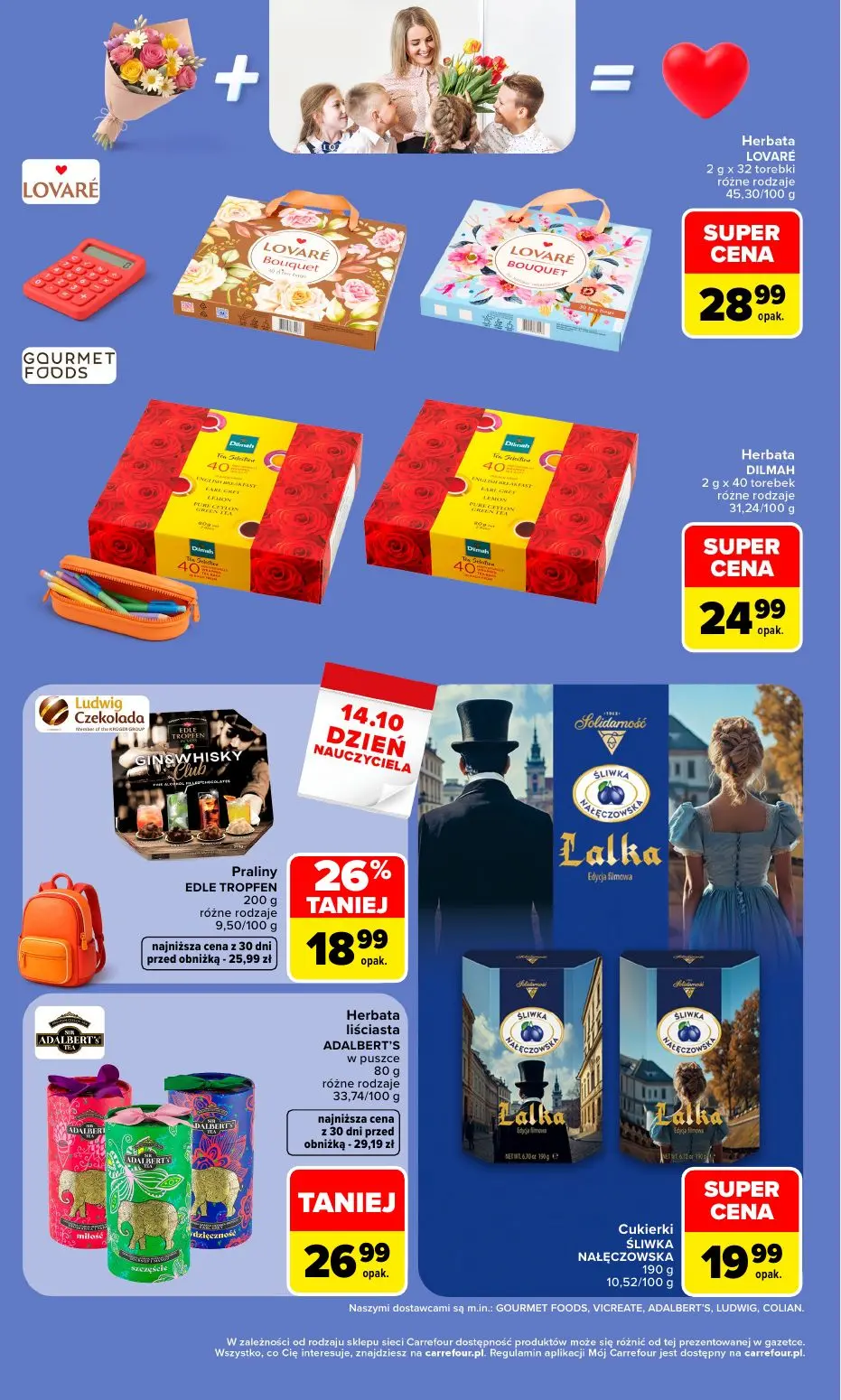 gazetka promocyjna Carrefour W sumie idealne na dzień nauczyciela - Strona 6
