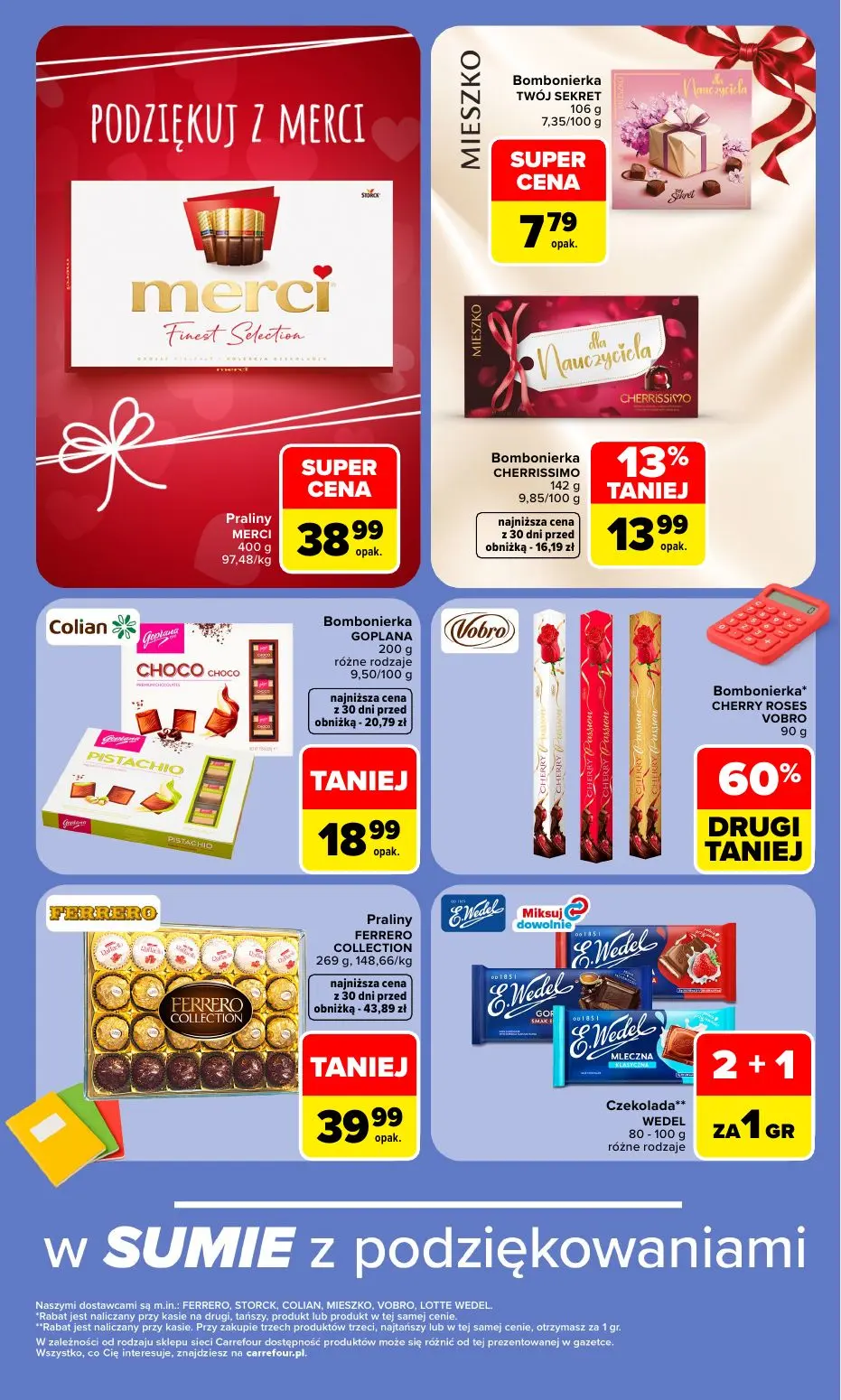 gazetka promocyjna Carrefour W sumie idealne na dzień nauczyciela - Strona 7