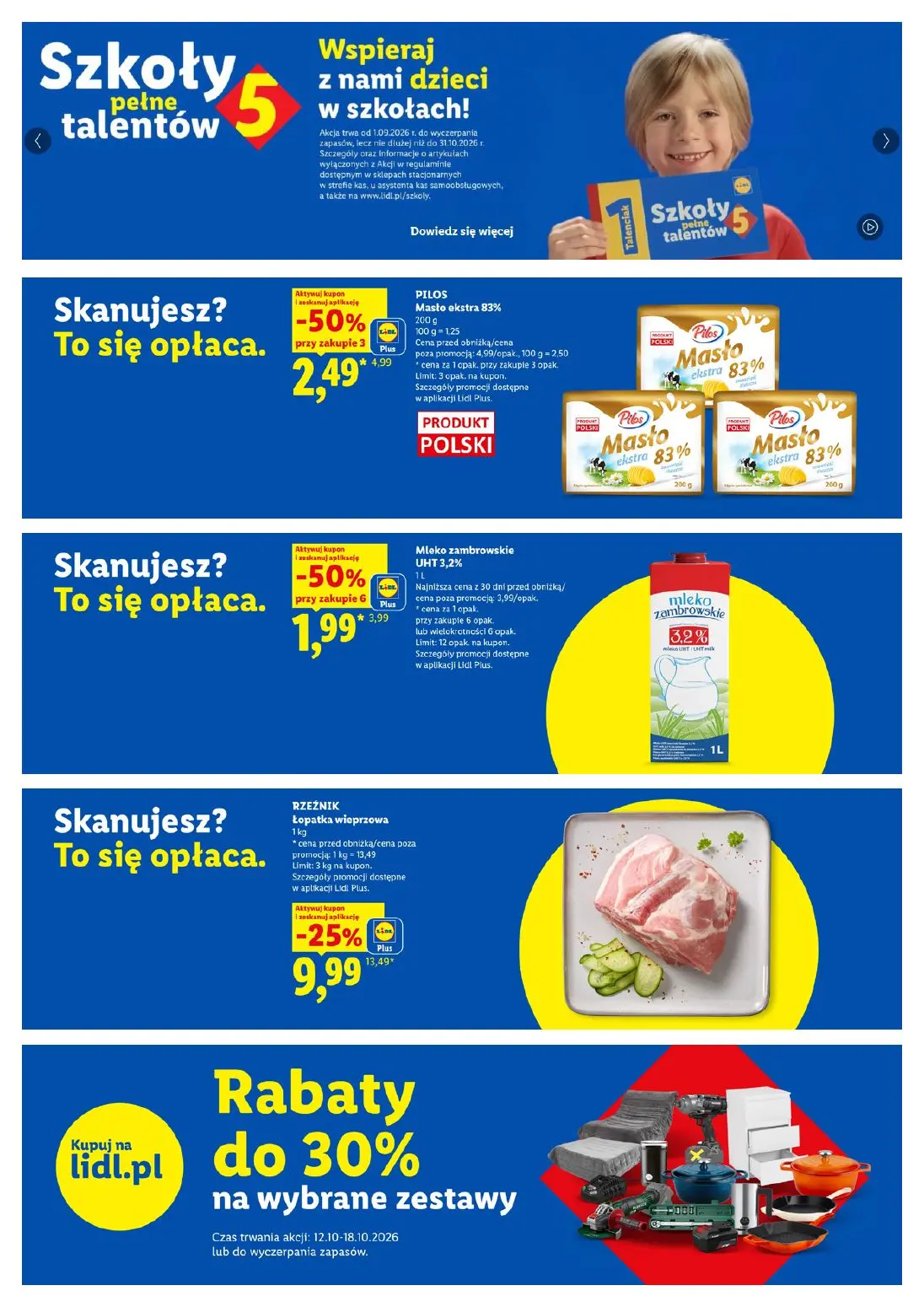 gazetka promocyjna LIDL Lidl plus. Skanujesz - To się opłaca - Strona 26