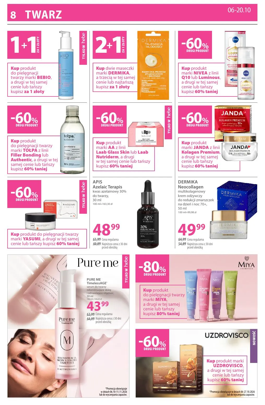 gazetka promocyjna hebe Ceny WOW! - Strona 8