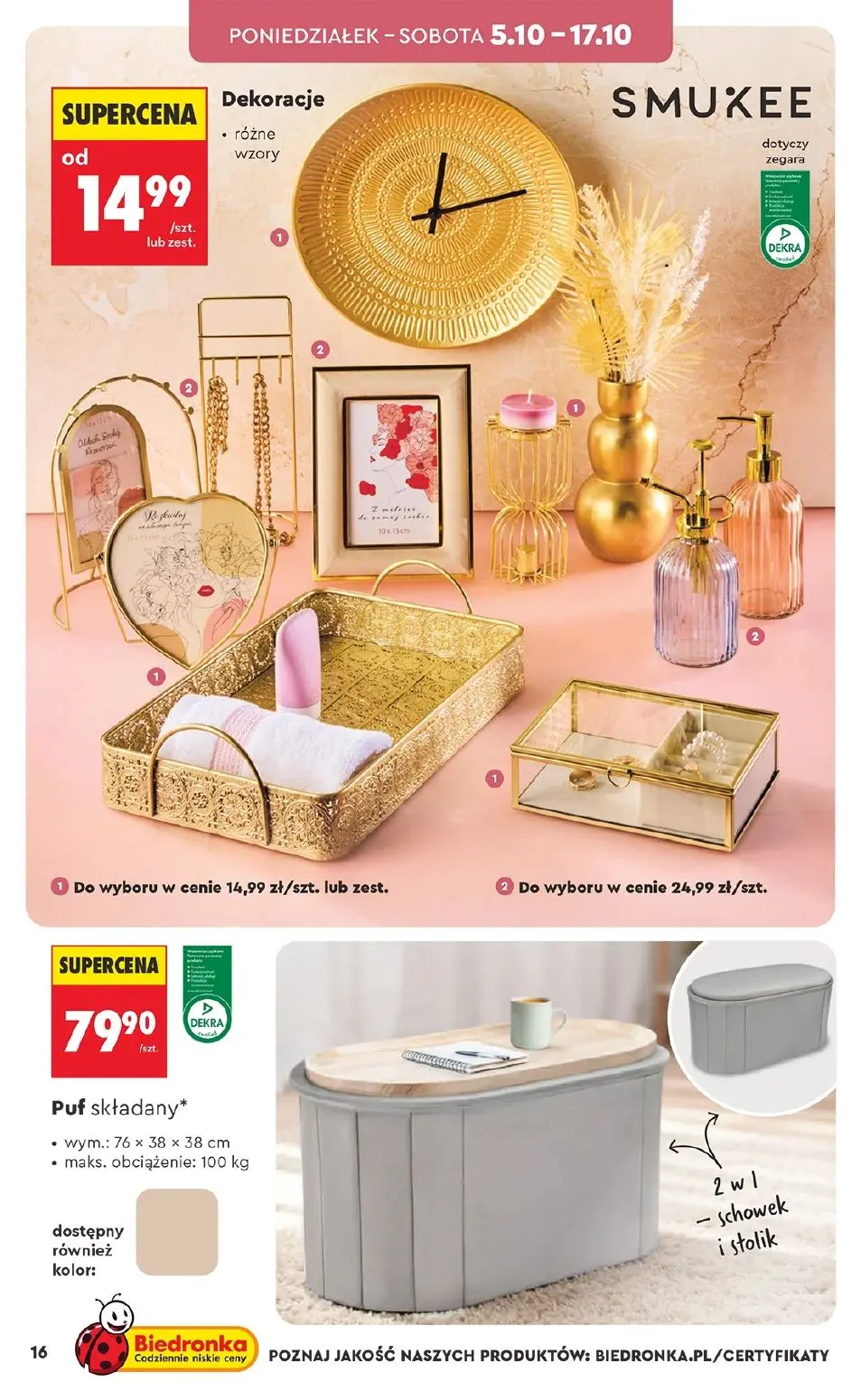 gazetka promocyjna Biedronka Hity i inspiracje - Strona 16