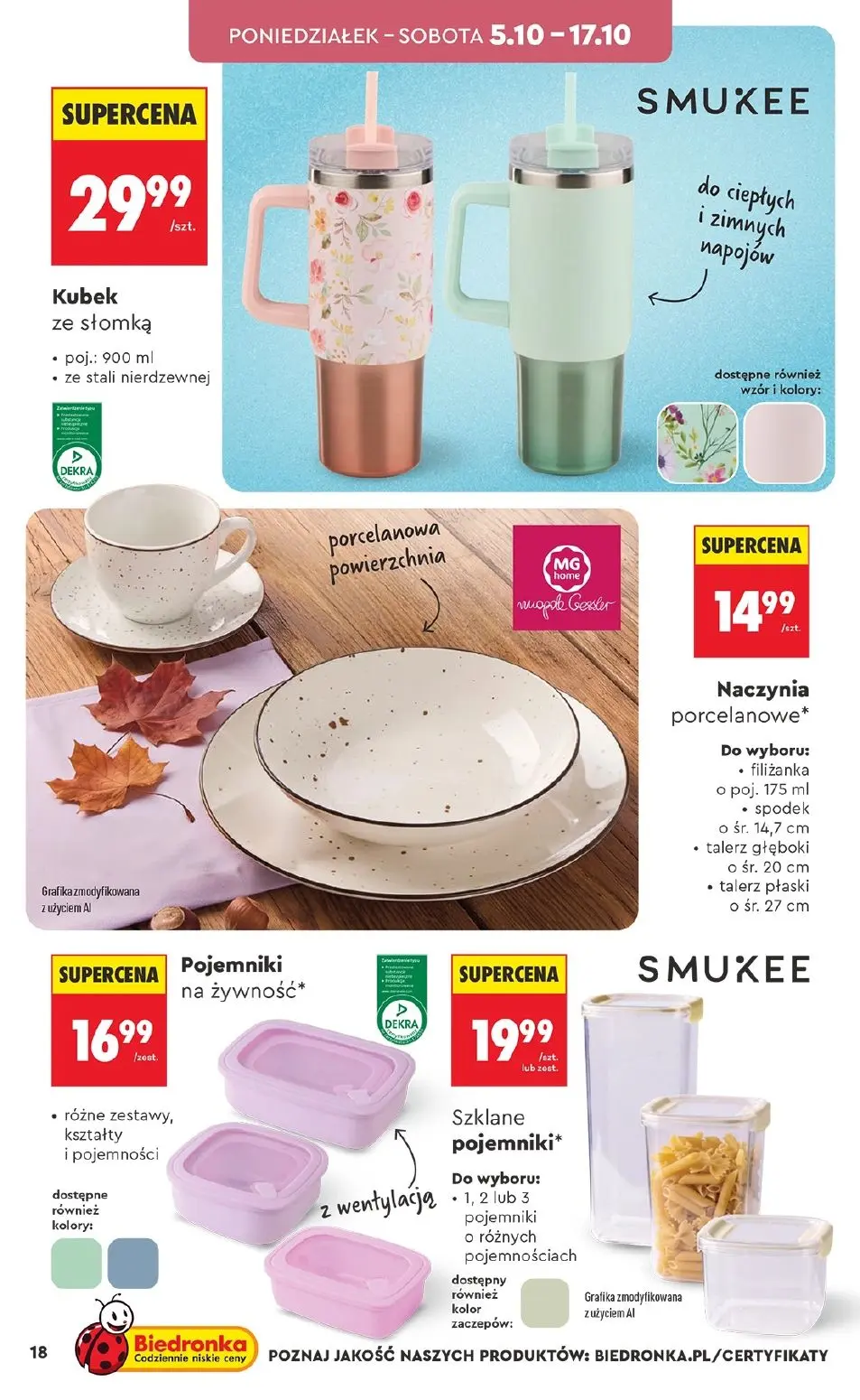 gazetka promocyjna Biedronka Hity i inspiracje - Strona 18