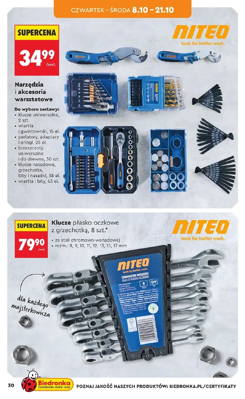 gazetka promocyjna Biedronka Hity i inspiracje - Strona 30