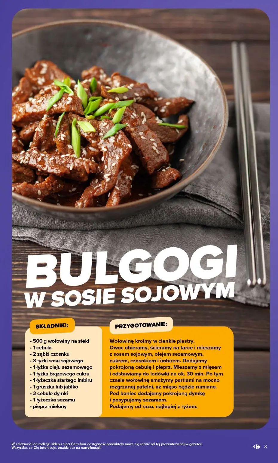 gazetka promocyjna Carrefour Kuchnia koreańska - Strona 3
