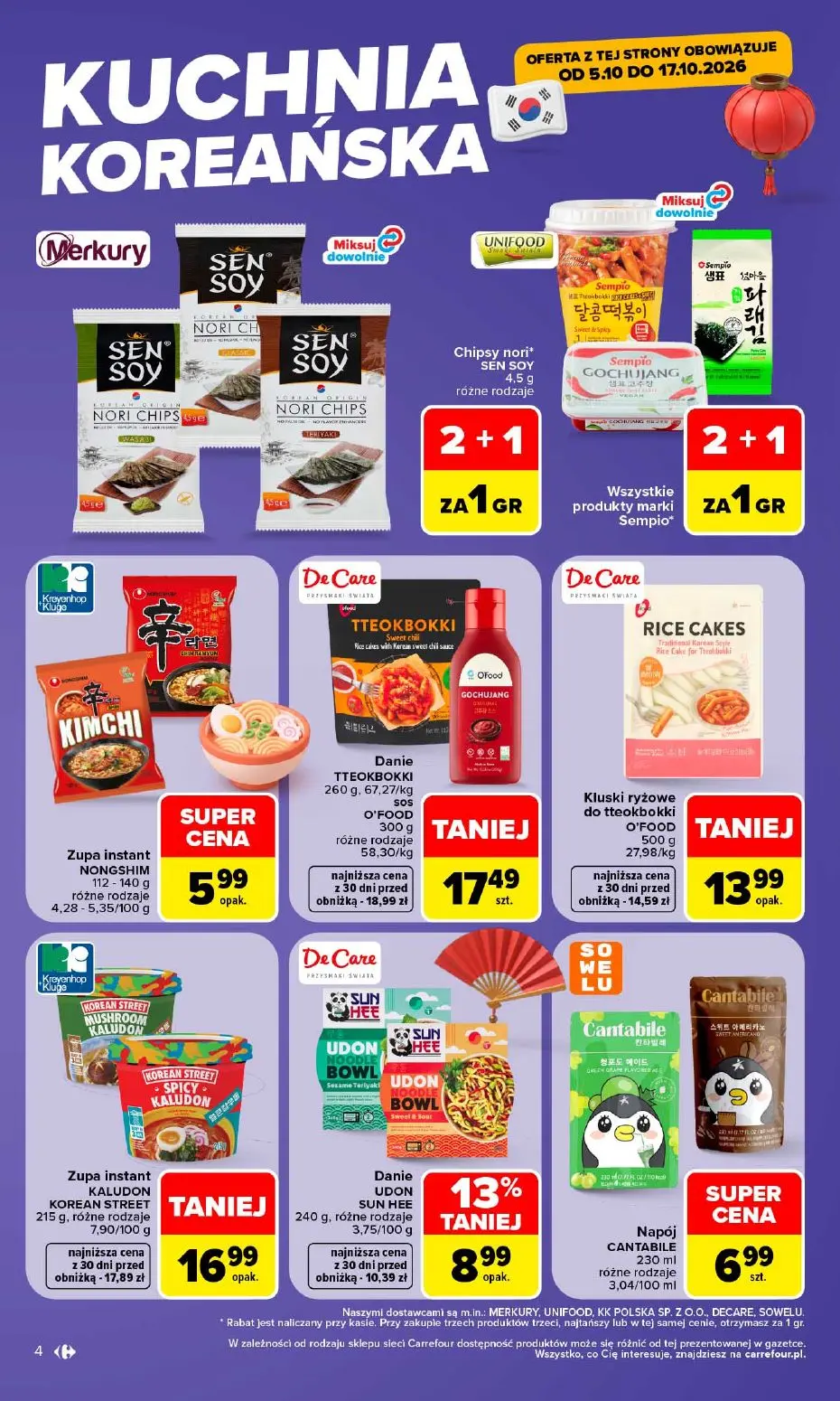 gazetka promocyjna Carrefour Kuchnia koreańska - Strona 4
