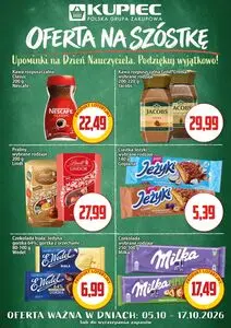 Gazetka promocyjna KUPIEC, ważna od 2026-10-05 do 2026-10-17.