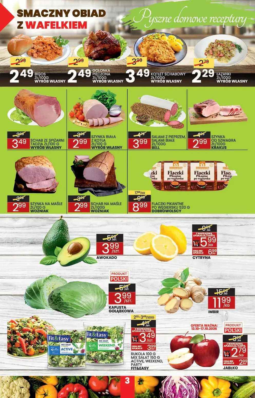 gazetka promocyjna Wafelek Oszczędzaj z nami - Strona 3