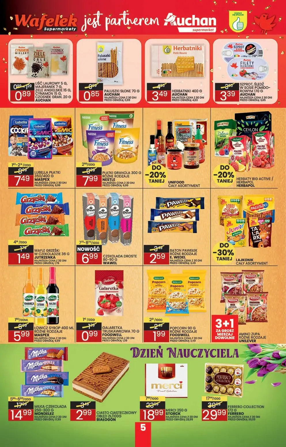gazetka promocyjna Wafelek Oszczędzaj z nami - Strona 5
