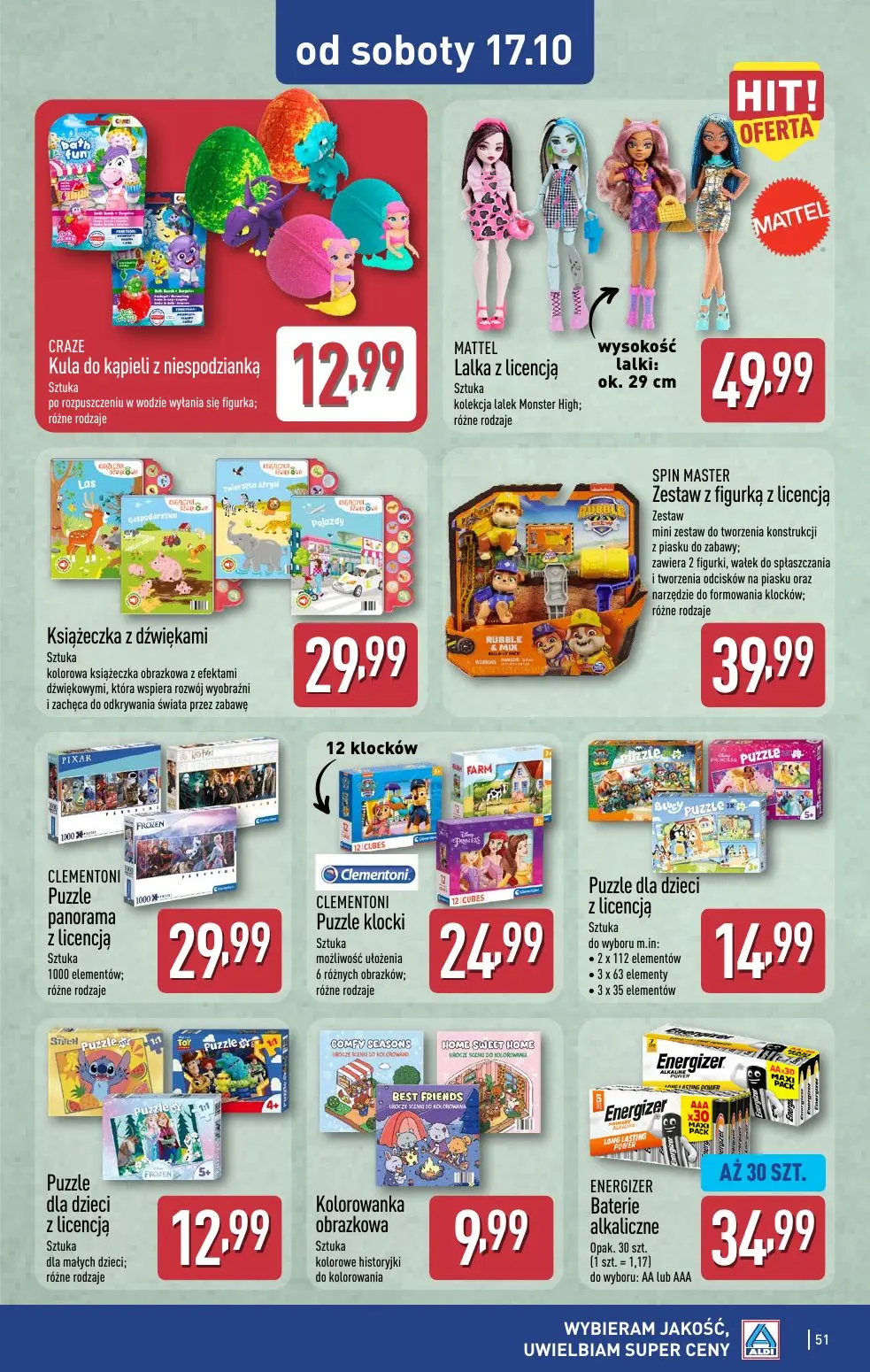 gazetka promocyjna ALDI Wybieram ALDI - Strona 51