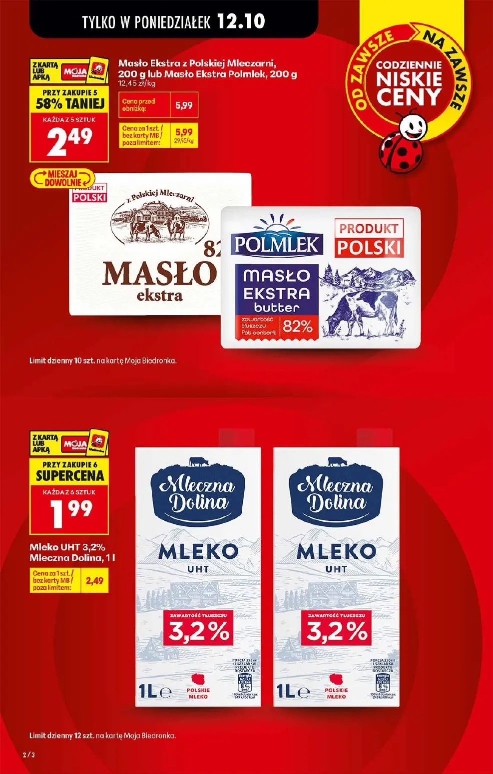 gazetka promocyjna Biedronka Od poniedziałku - Strona 2