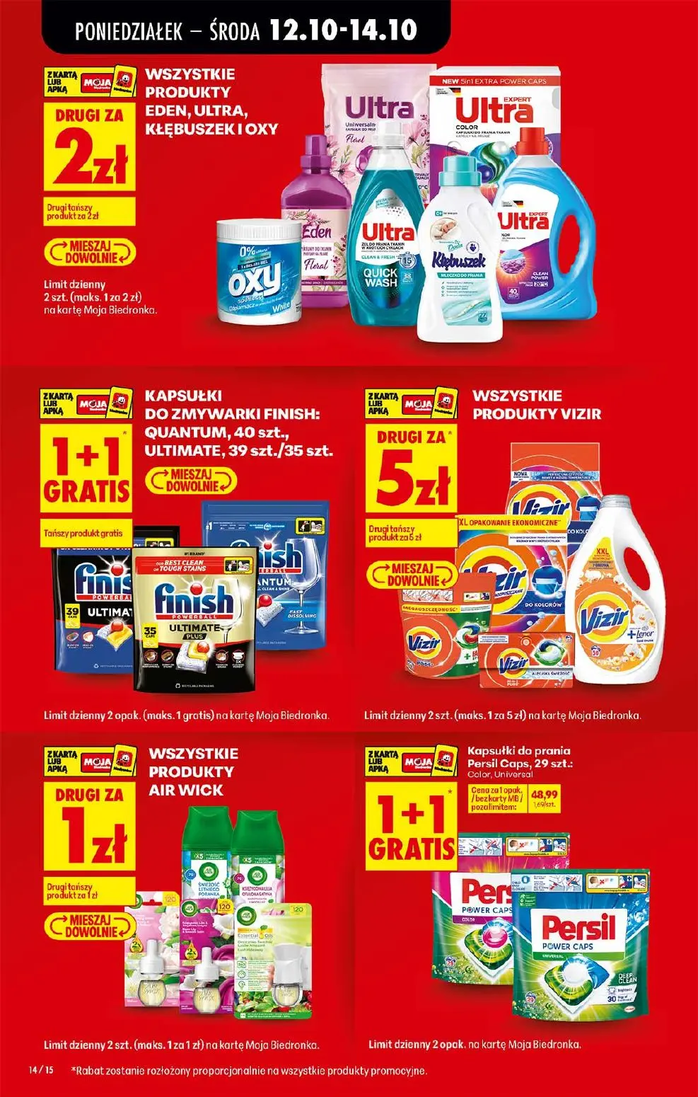 gazetka promocyjna Biedronka Od poniedziałku - Strona 14