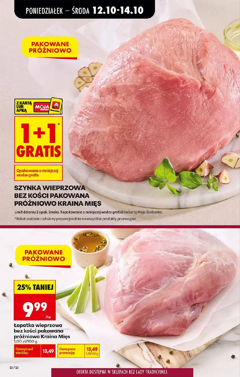 gazetka promocyjna Biedronka Od poniedziałku - Strona 22