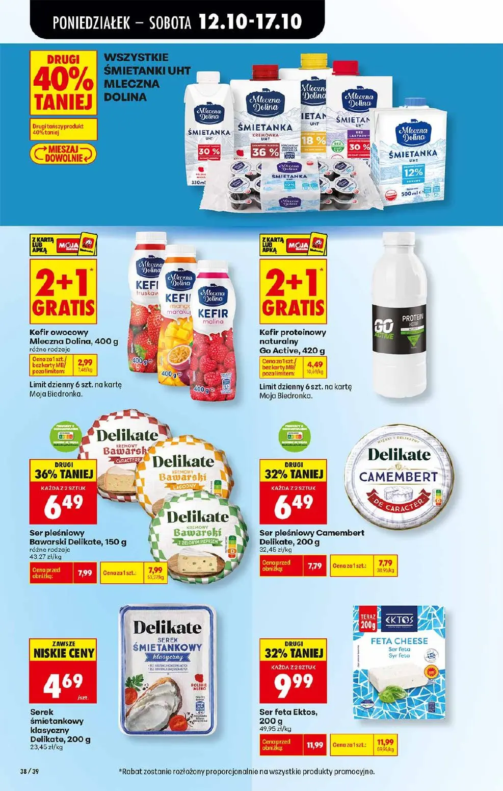 gazetka promocyjna Biedronka Od poniedziałku - Strona 38