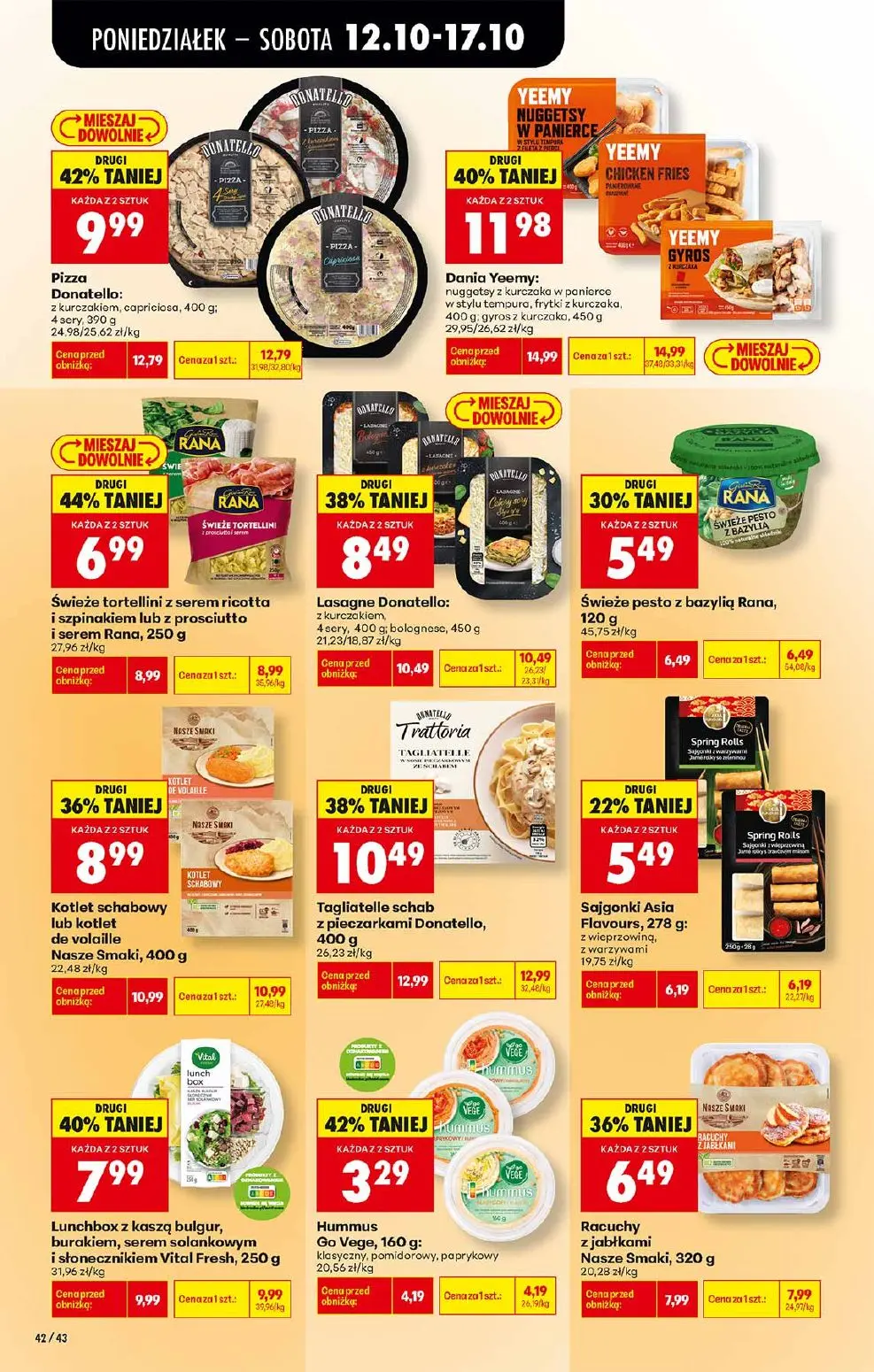 gazetka promocyjna Biedronka Od poniedziałku - Strona 42