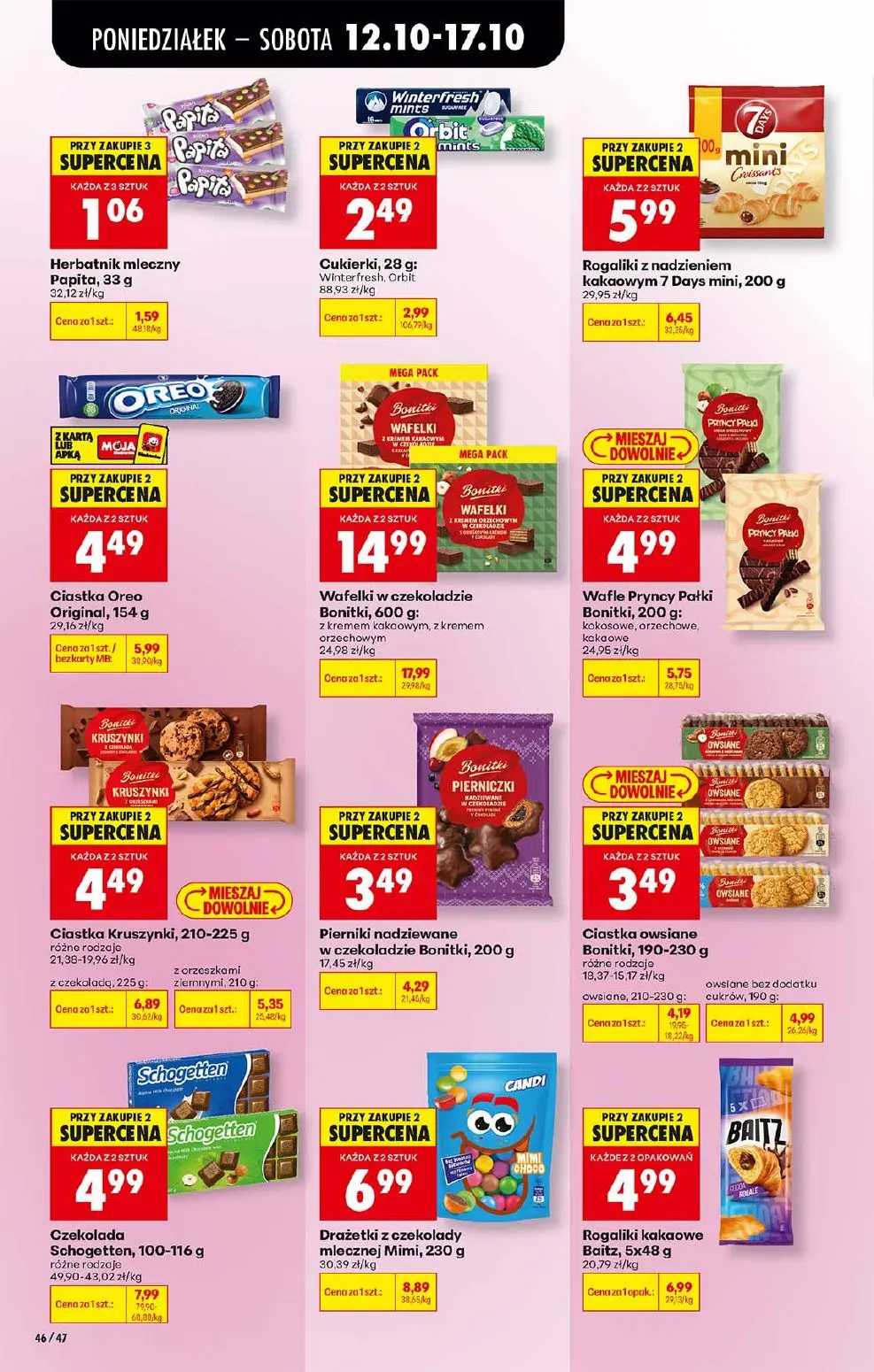 gazetka promocyjna Biedronka Od poniedziałku - Strona 46