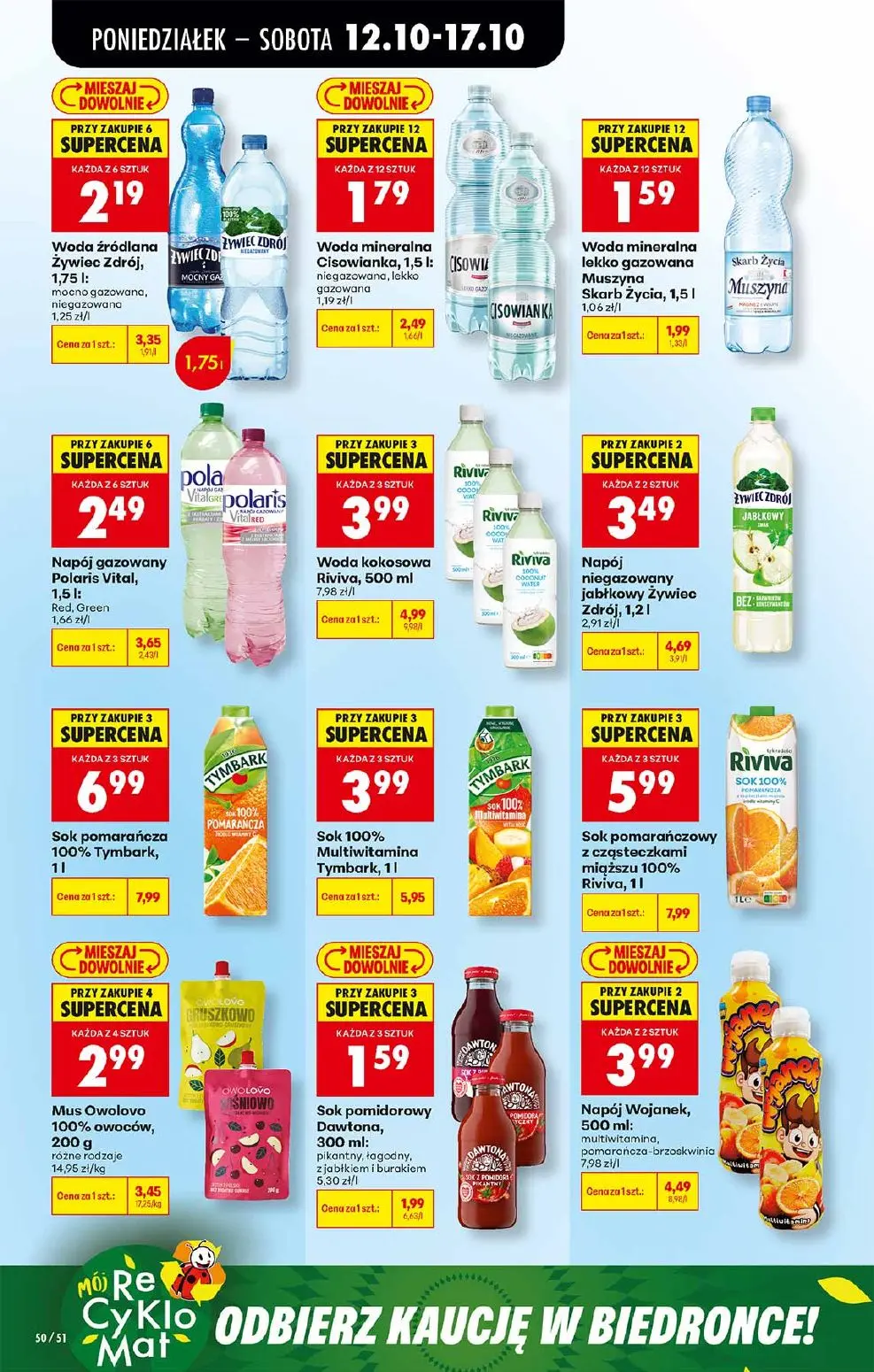 gazetka promocyjna Biedronka Od poniedziałku - Strona 50