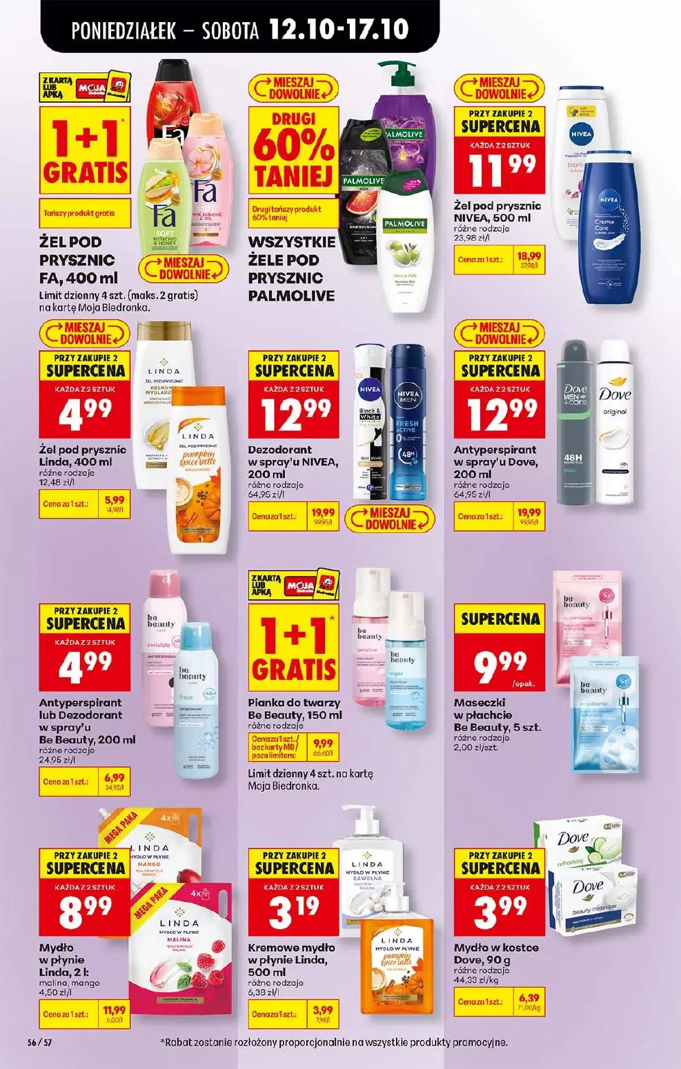 gazetka promocyjna Biedronka Od poniedziałku - Strona 56