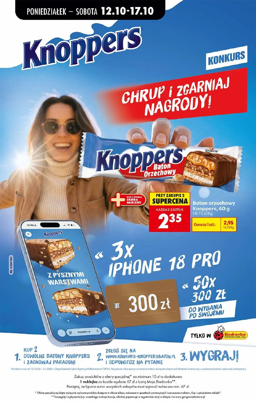 gazetka promocyjna Biedronka Od poniedziałku - Strona 77
