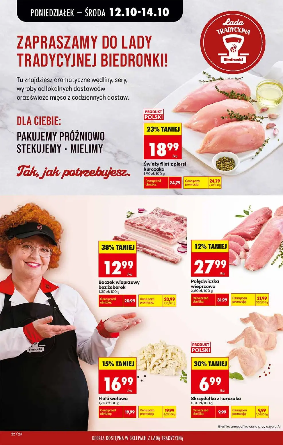 gazetka promocyjna Biedronka Lada tradycyjna. Od poniedziałku - Strona 22