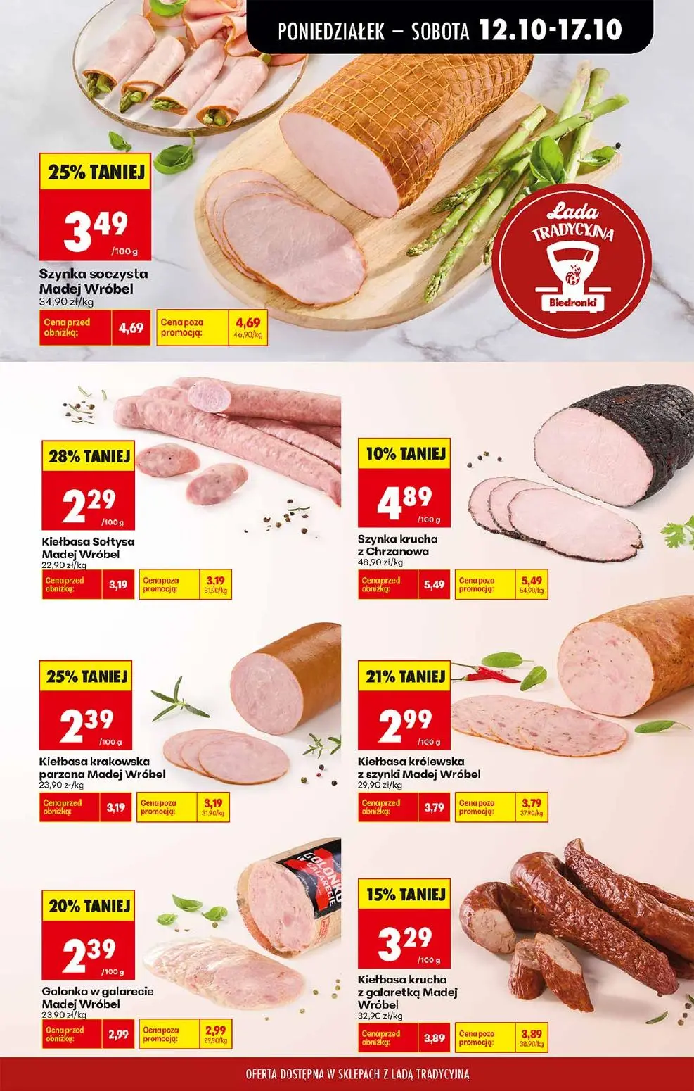 gazetka promocyjna Biedronka Lada tradycyjna. Od poniedziałku - Strona 23