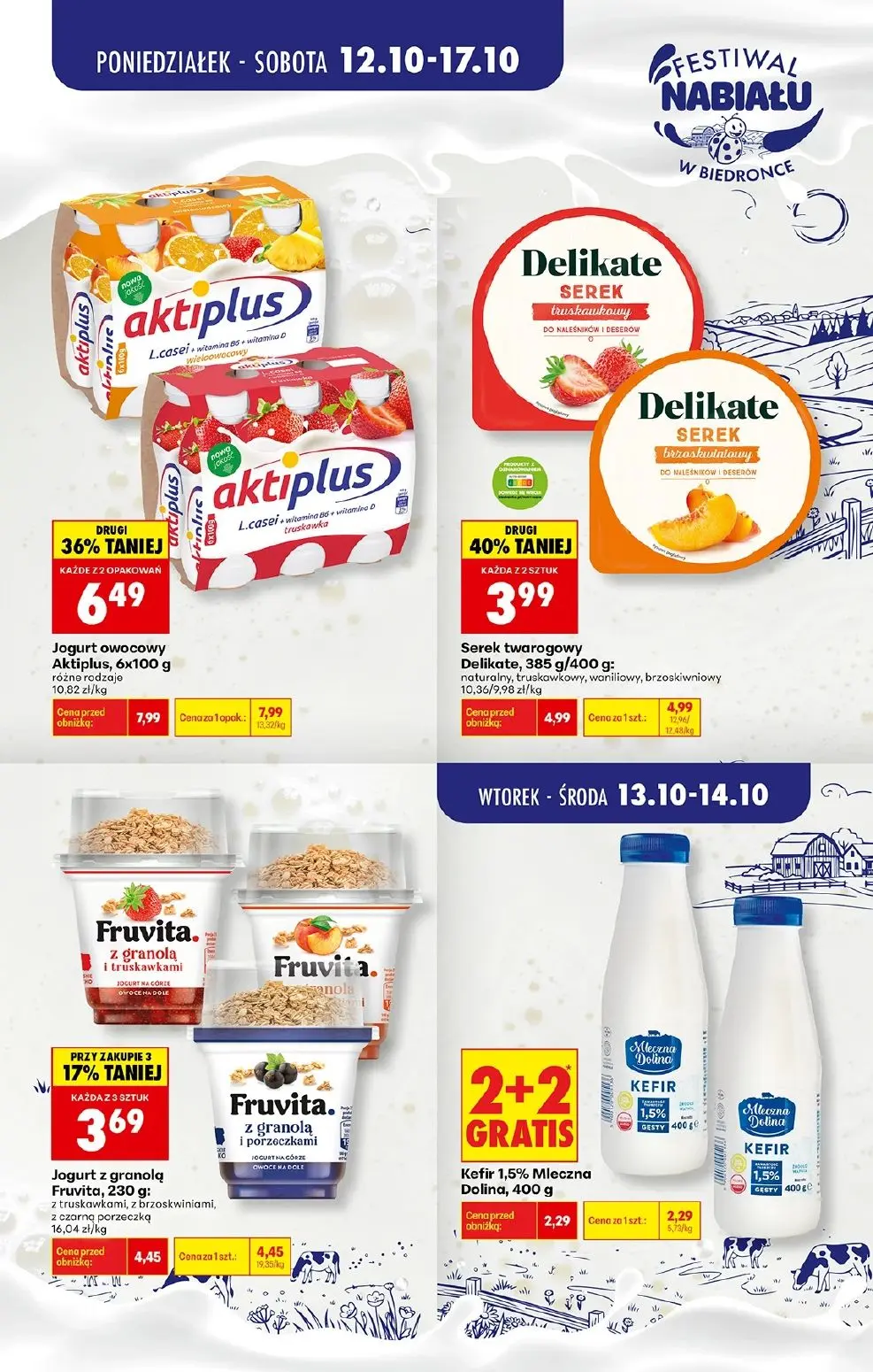 gazetka promocyjna Biedronka Festiwal Nabiału - Strona 3