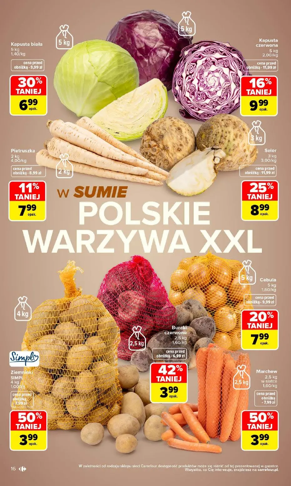 gazetka promocyjna Carrefour Market 1 + 1 za grosz - Strona 16