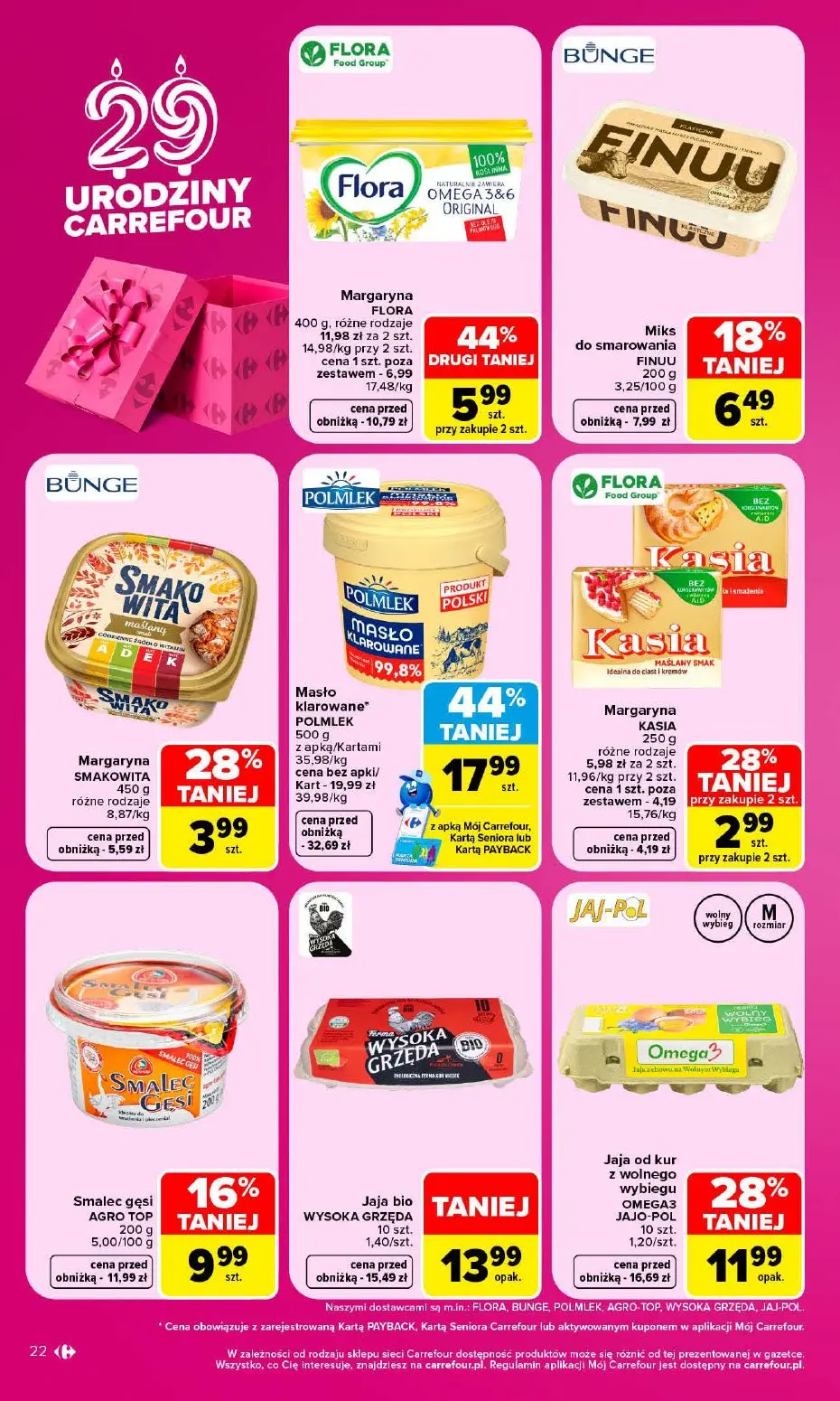 gazetka promocyjna Carrefour Market 1 + 1 za grosz - Strona 22