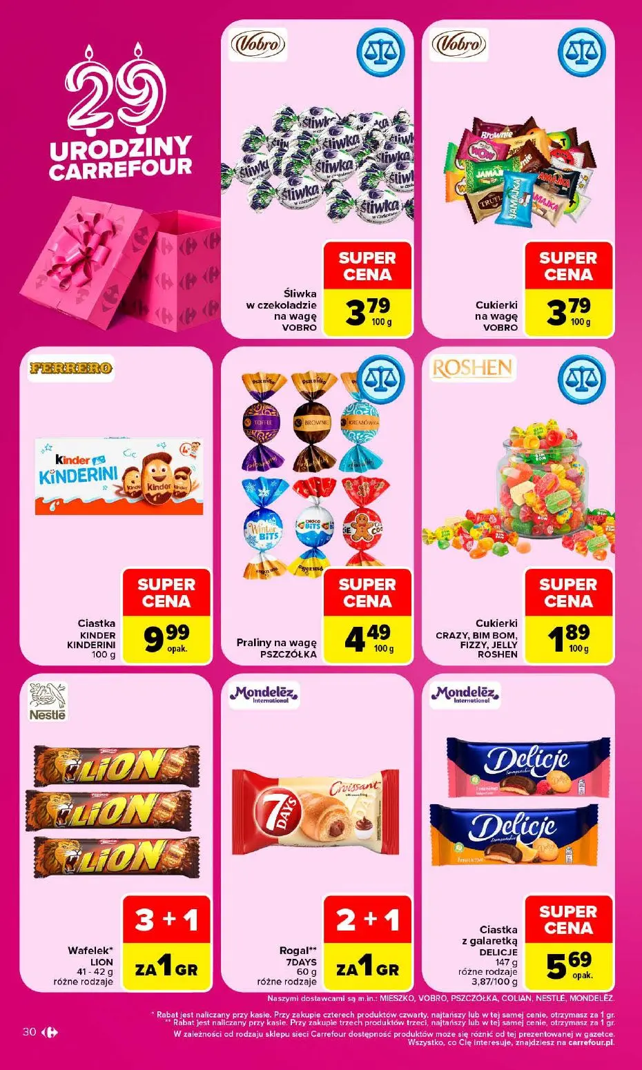 gazetka promocyjna Carrefour Market 1 + 1 za grosz - Strona 30