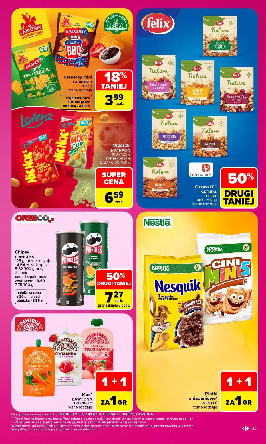 gazetka promocyjna Carrefour Market 1 + 1 za grosz - Strona 33