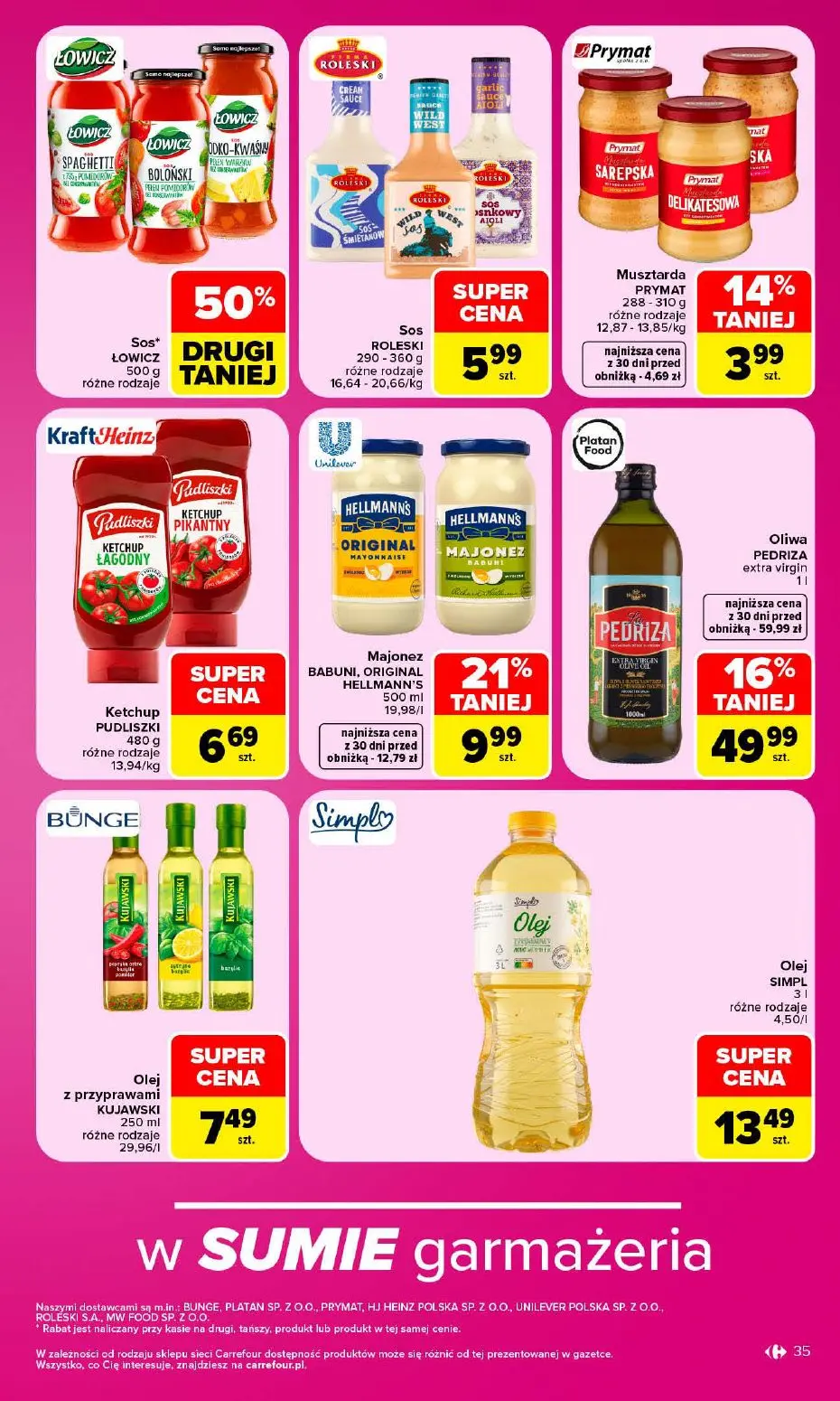 gazetka promocyjna Carrefour Market 1 + 1 za grosz - Strona 35