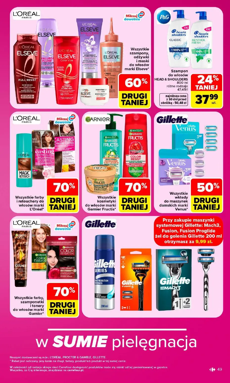 gazetka promocyjna Carrefour Market 1 + 1 za grosz - Strona 49