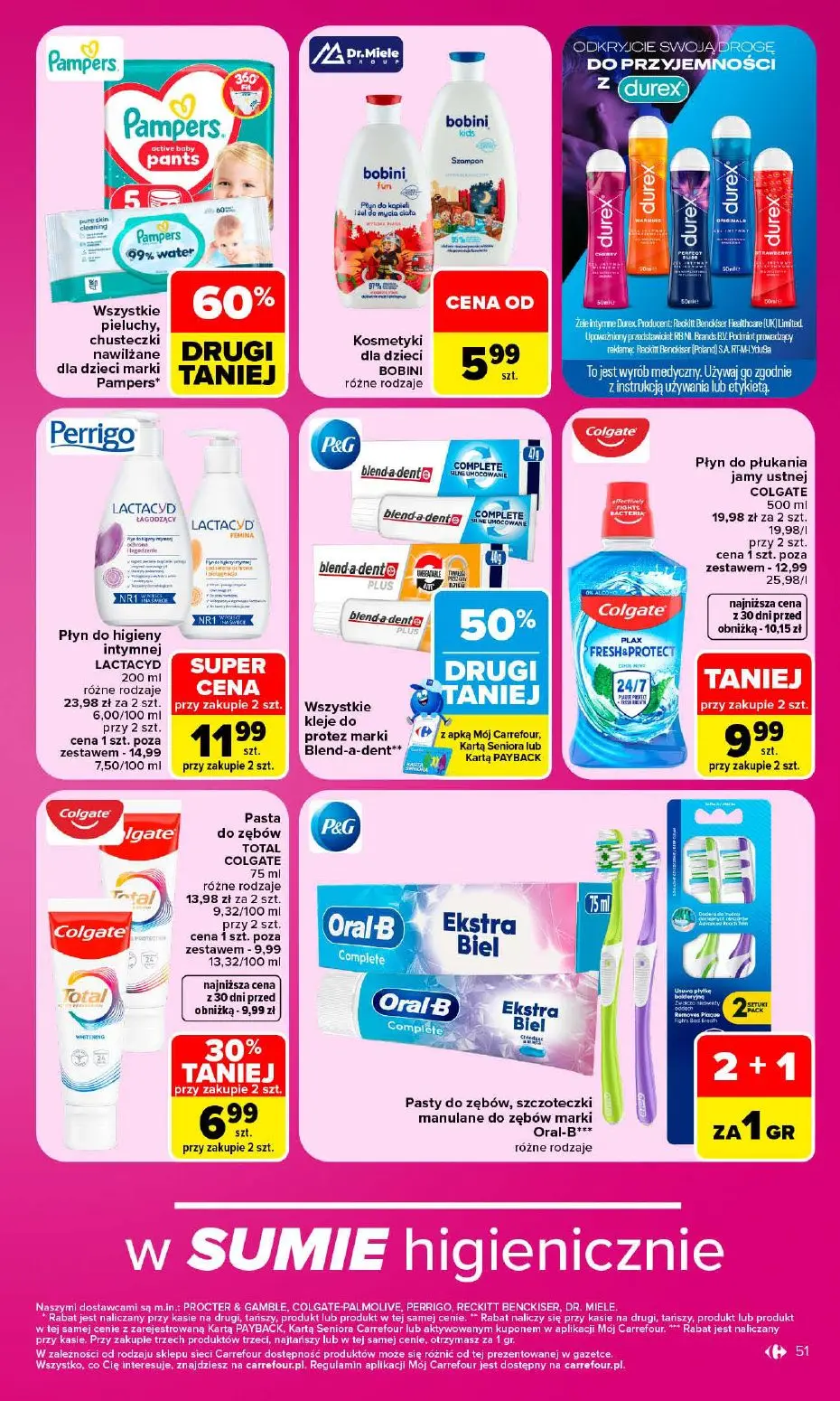 gazetka promocyjna Carrefour Market 1 + 1 za grosz - Strona 51
