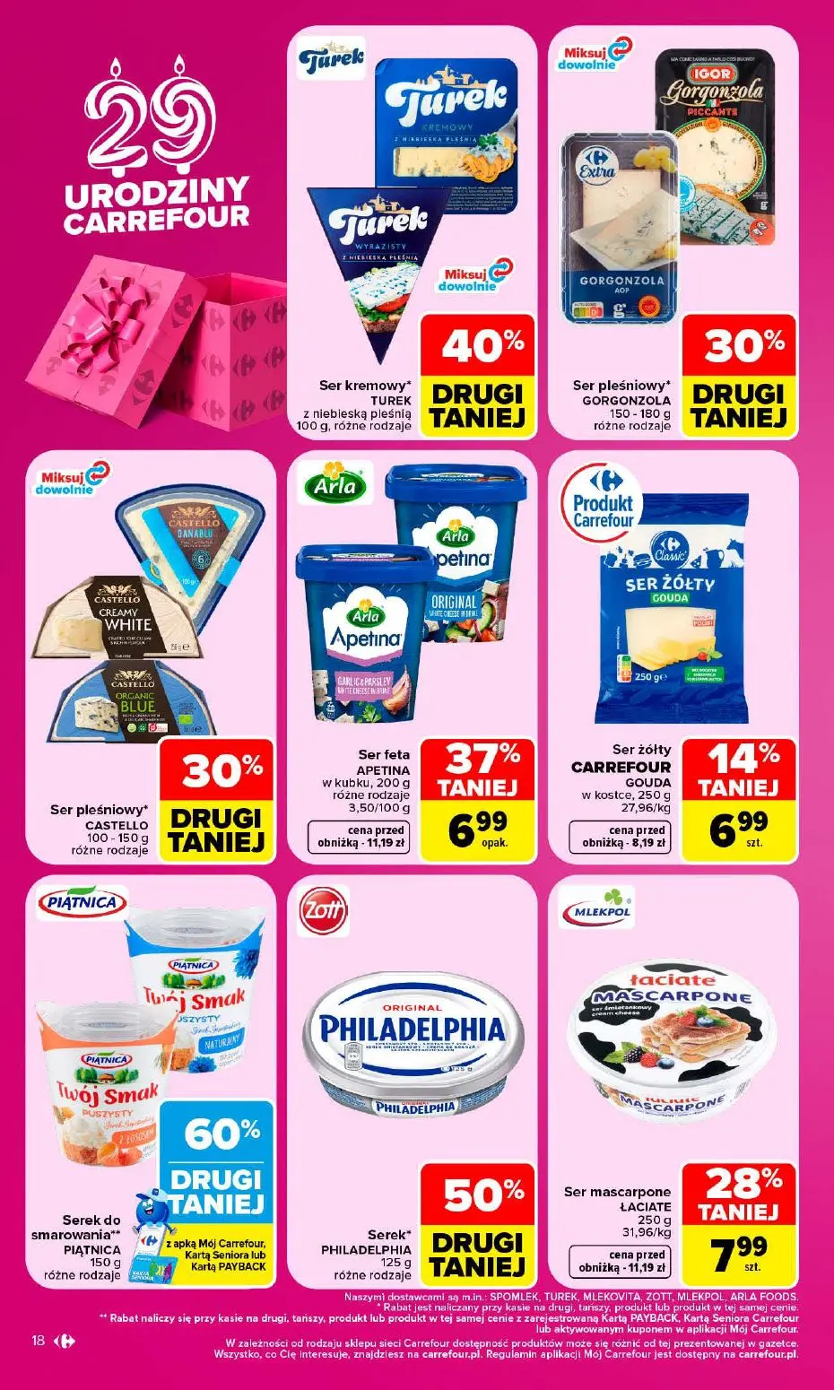 gazetka promocyjna Carrefour 1 + 1 za grosz - Strona 18