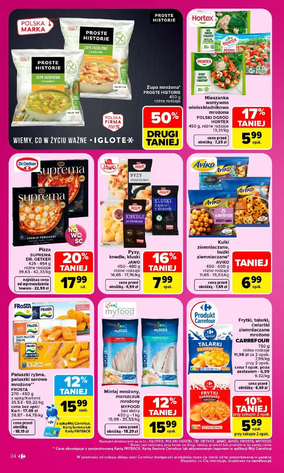 gazetka promocyjna Carrefour 1 + 1 za grosz - Strona 24